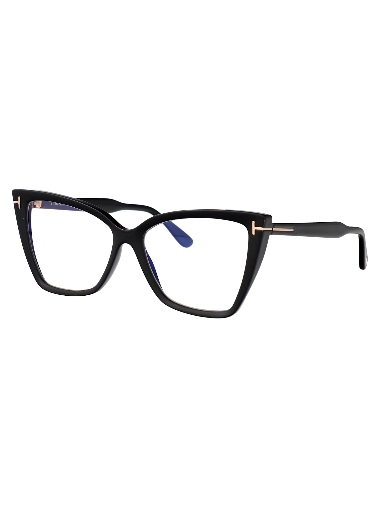Tom Ford Cat-eye Frame Glasses Glasses In Black