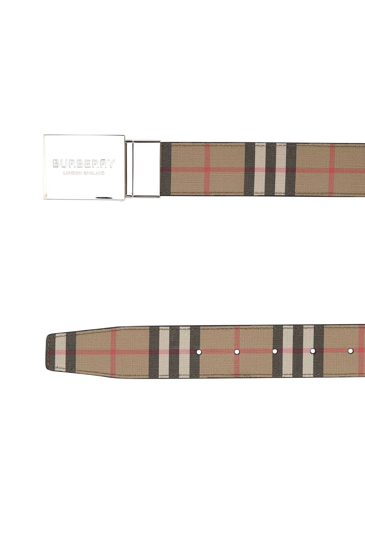 Burberry Printed E-canvas Belt In A7026