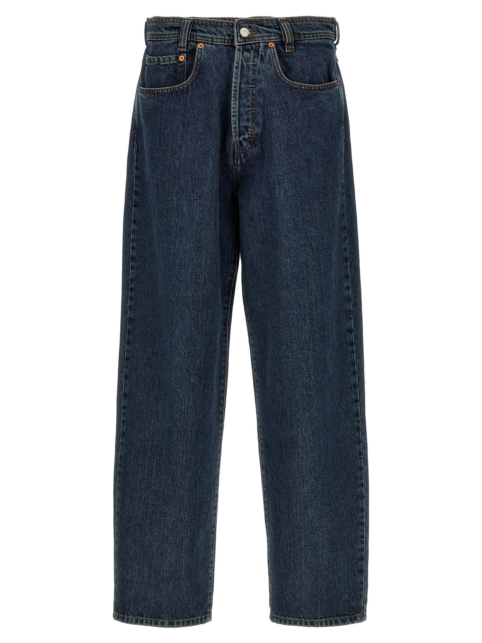 Shop Magliano Gloryhole Jeans In Denim Blue