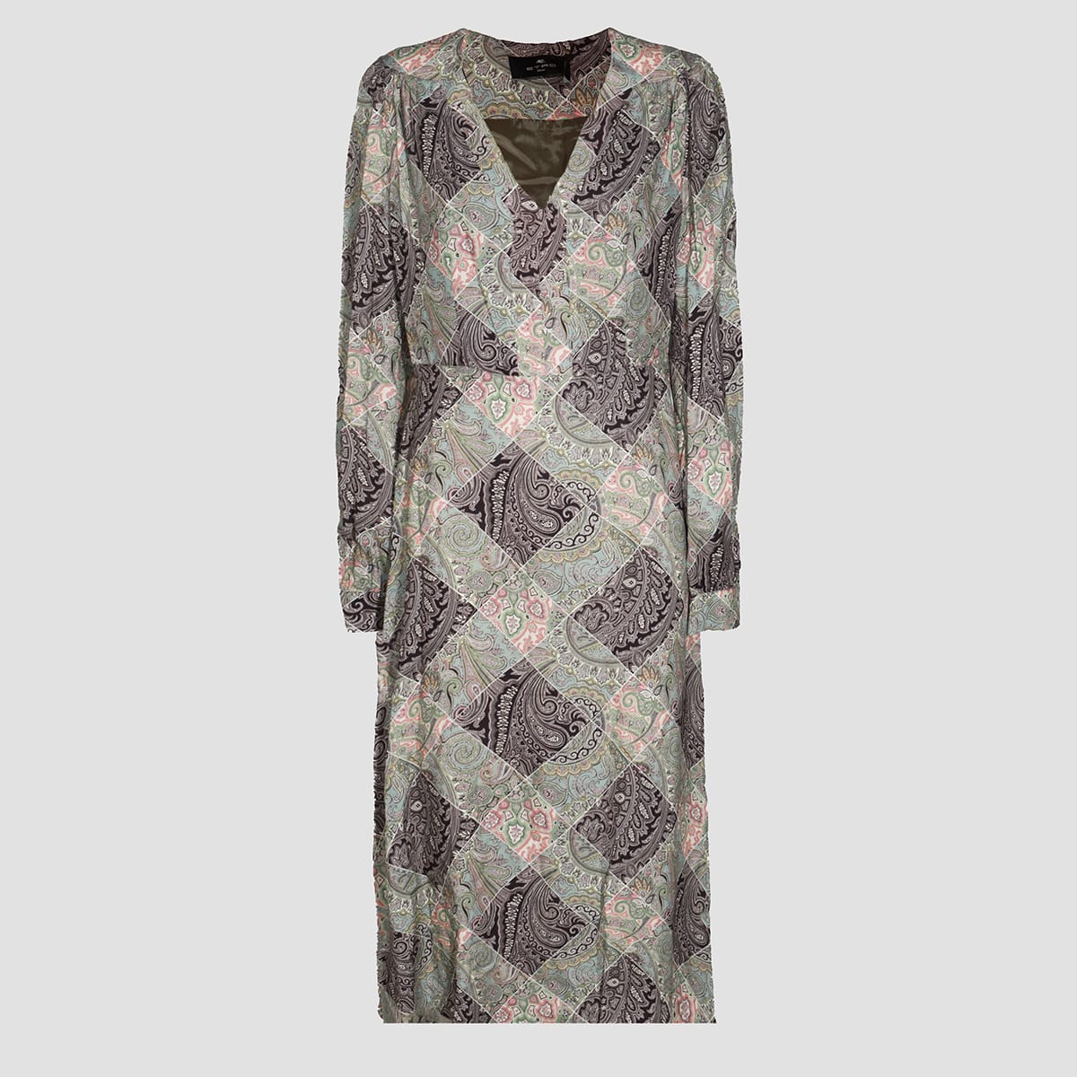 Grey Viscose Dress