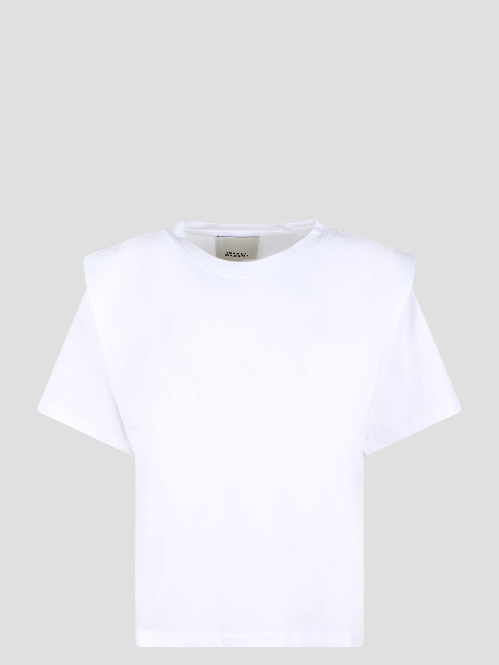 Shop Isabel Marant Zelitos T-shirt In White