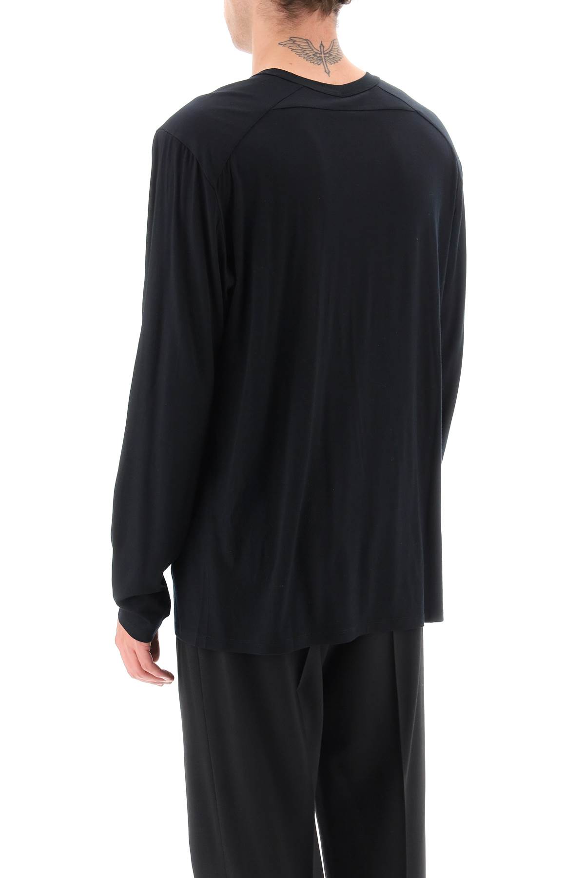 Arc'teryx Wool Jersey Long Sleeve T-shirt In Black