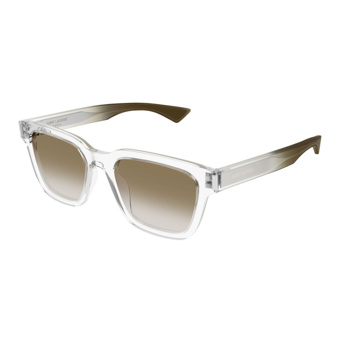 Saint Laurent Sl 790004 Crystal Crystal Brown In Neutral