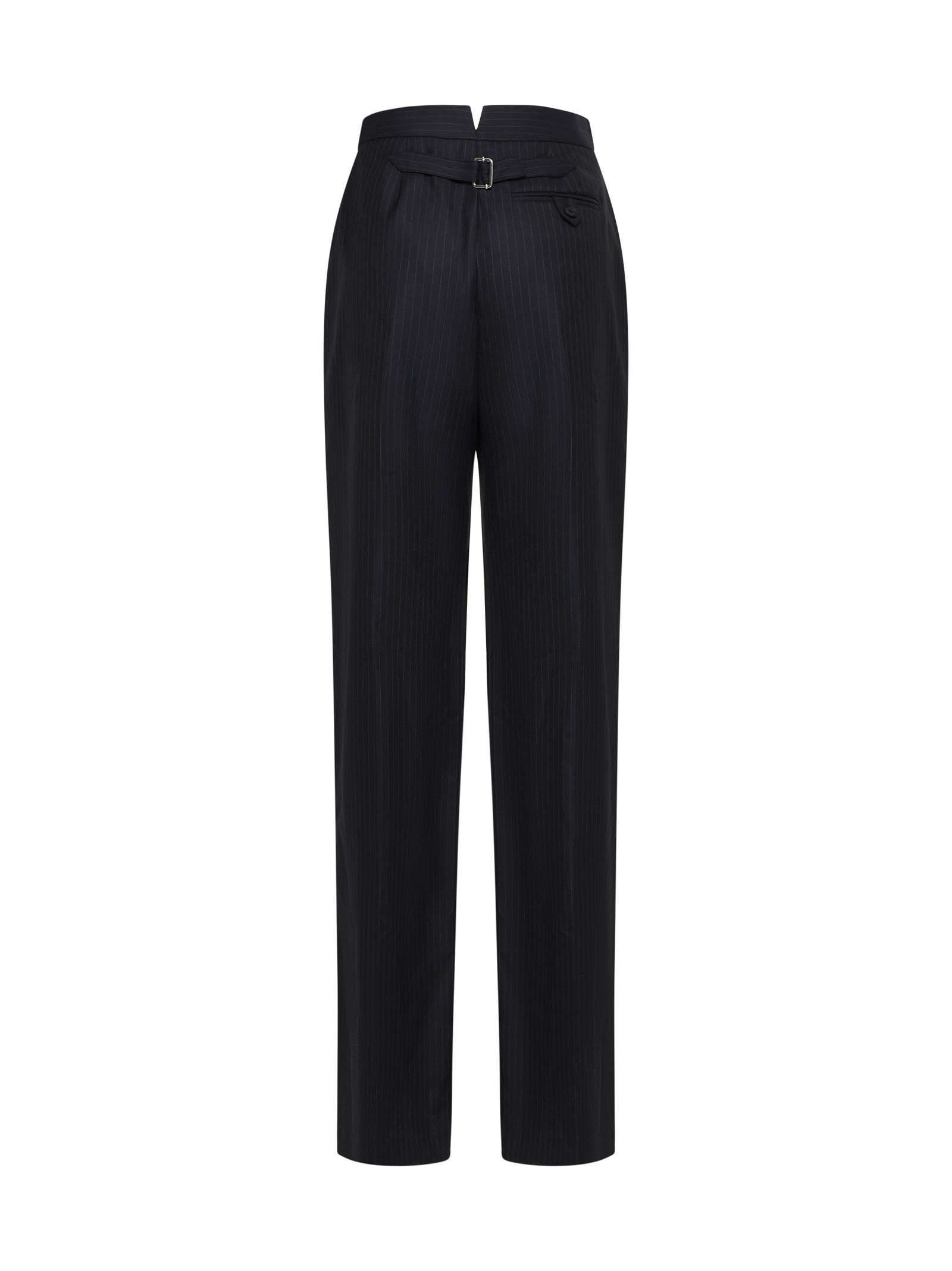 Shop Alexander Mcqueen Pants In Blue