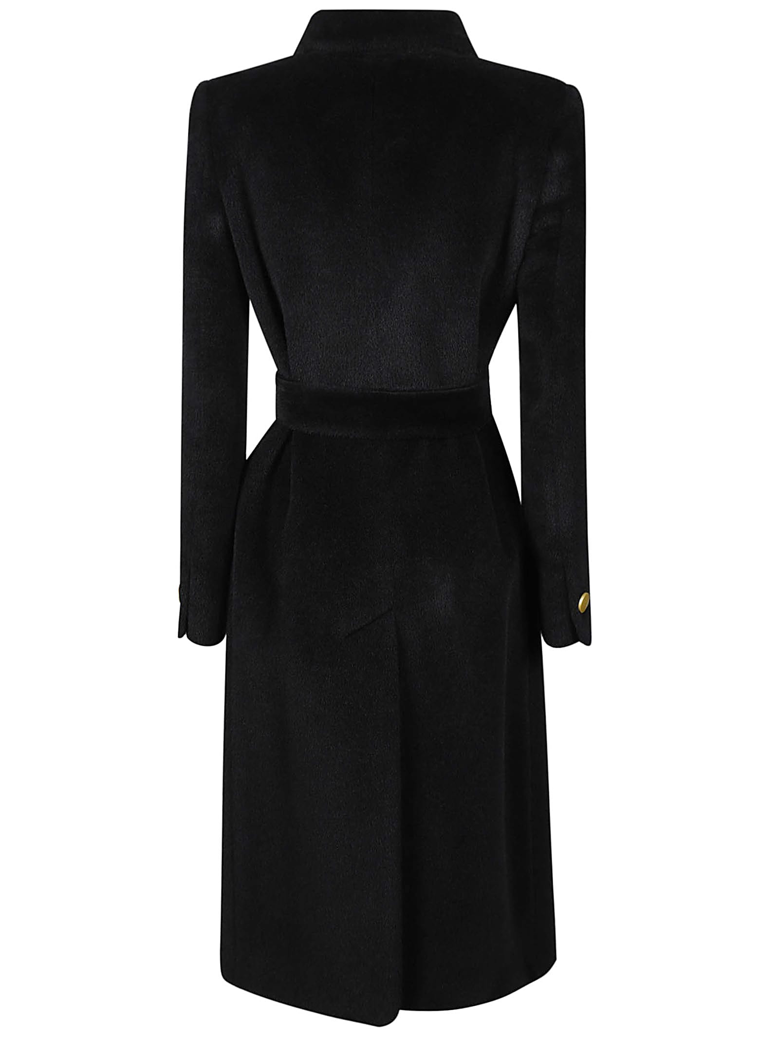 Shop Tagliatore Coat In Nero