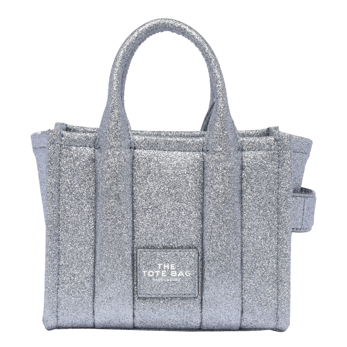 Marc Jacobs The Mini Tote Bag In Silver