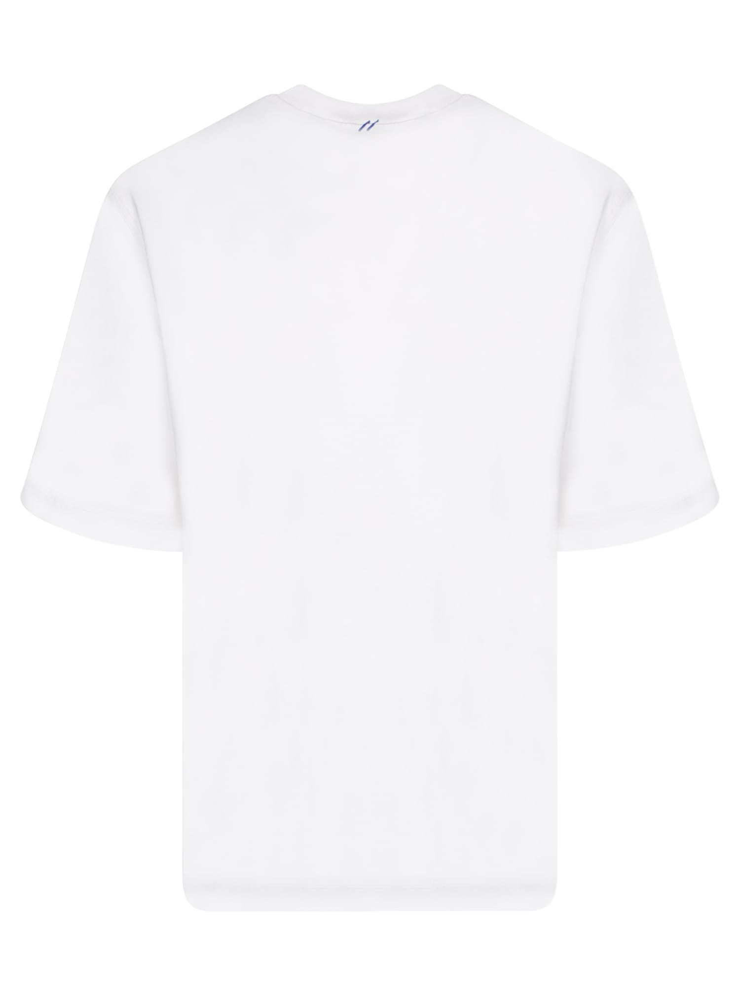 Shop Burberry Short Sleeve White T-shirt