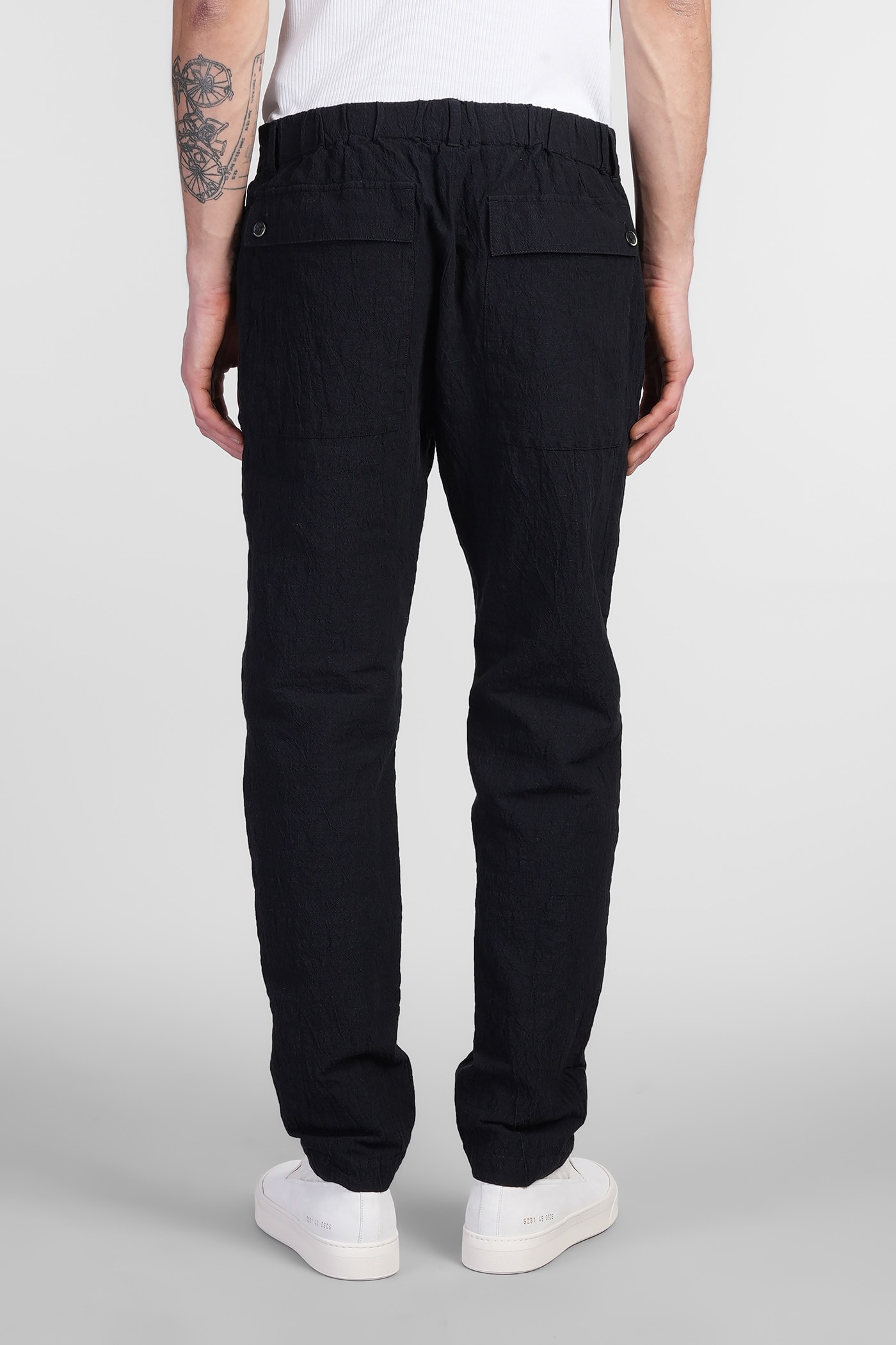 BARENA VENEZIA DOSANA PANTS IN BLUE COTTON 
