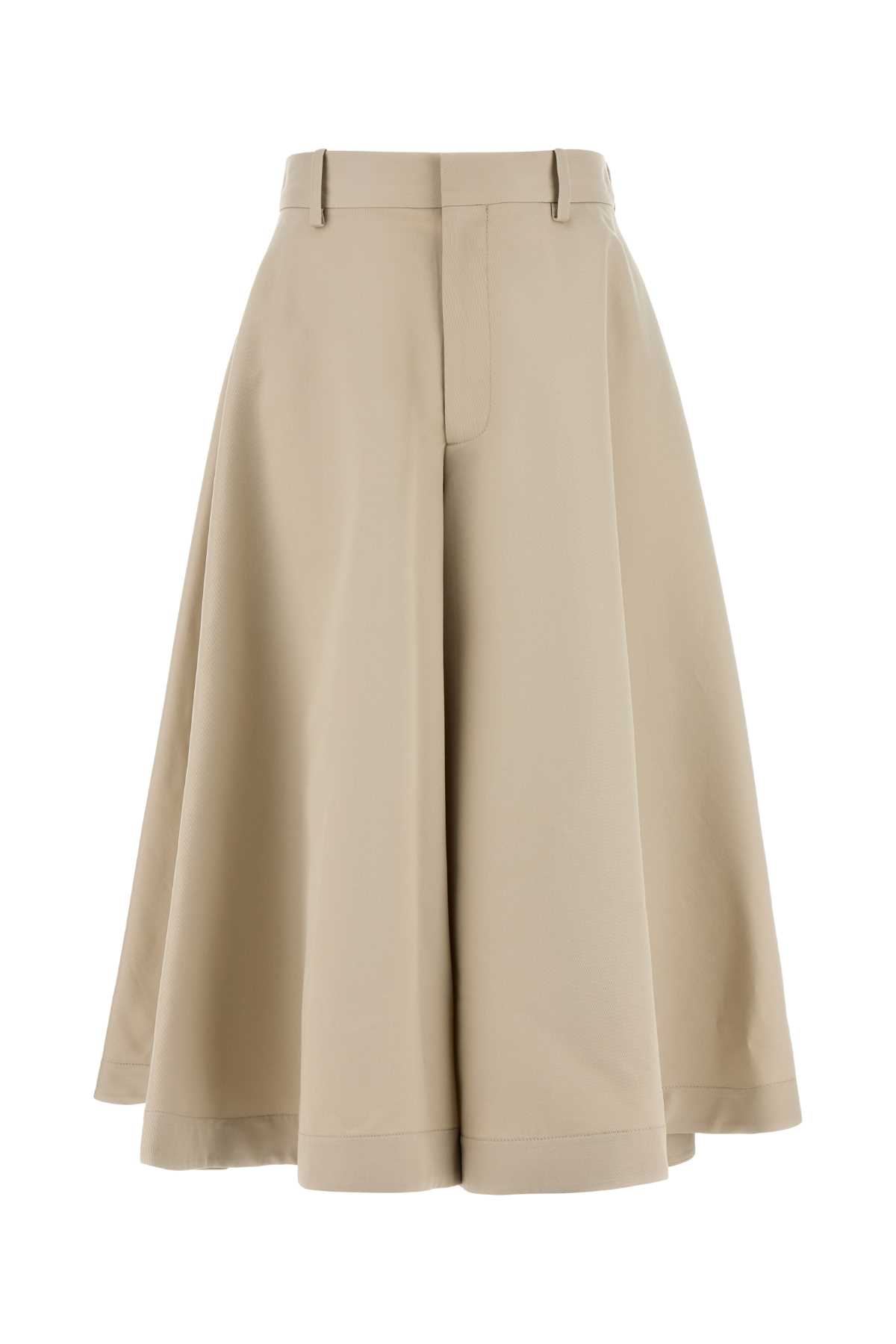 Bottega Veneta Sand Twill Bermuda Shorts