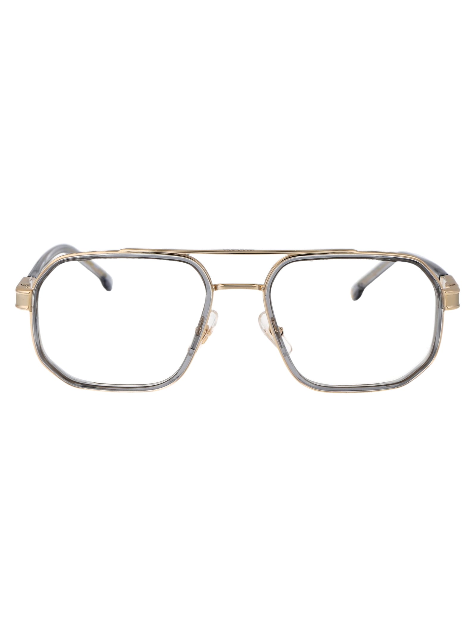 Shop Carrera 1137 Glasses In J5g Gold