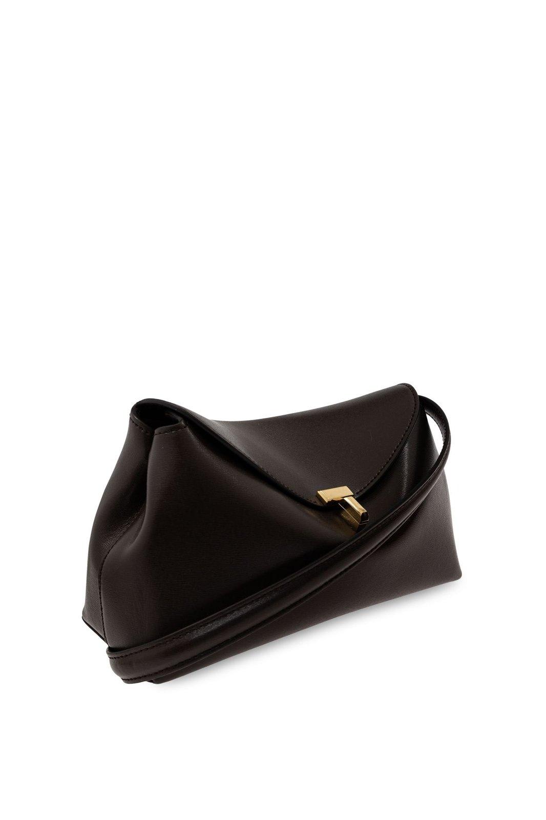 Totême T-lock Shoulder Bag In Bark