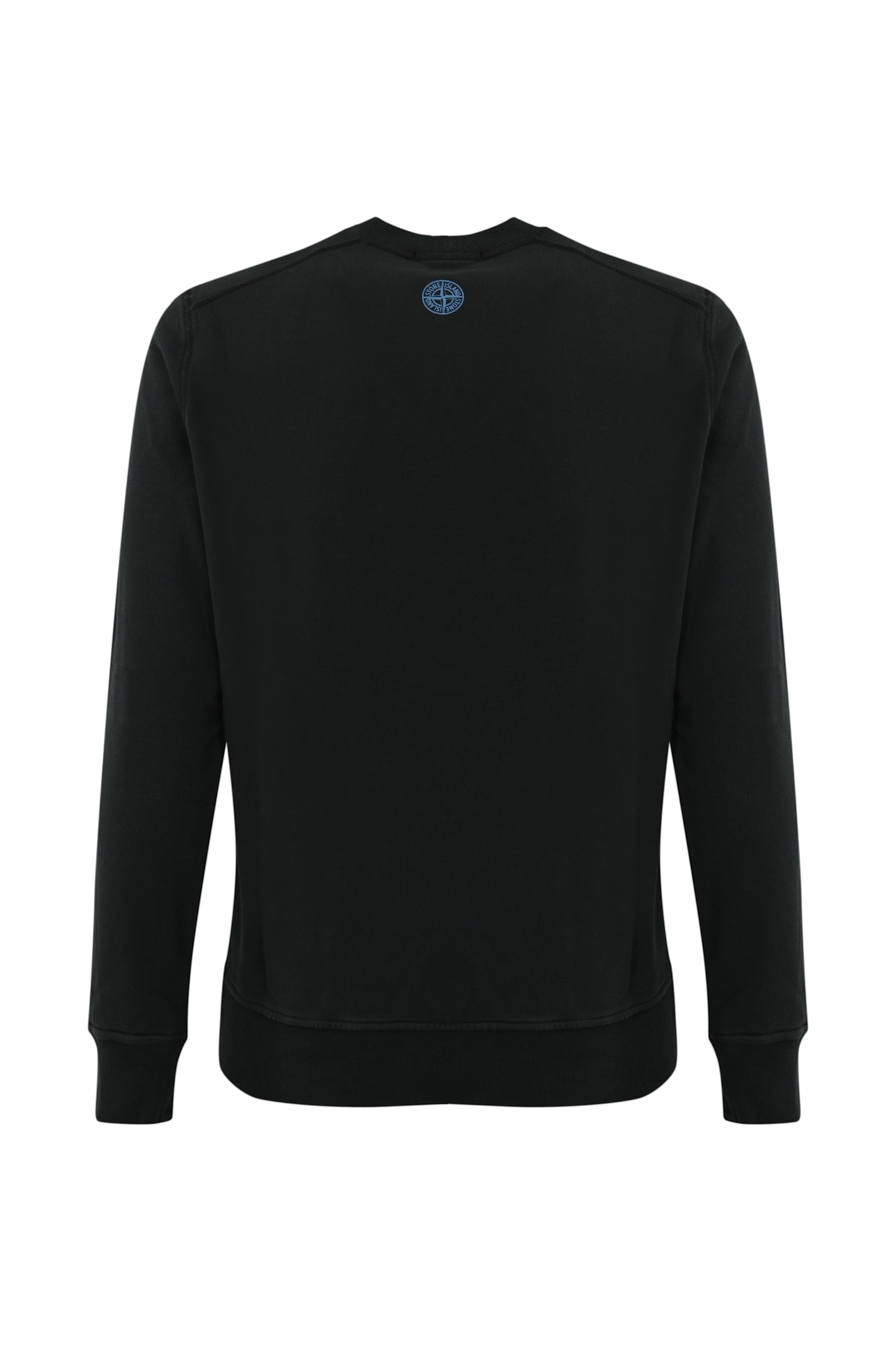 Shop Stone Island Crewneck Sweatshirt 66182 In Black