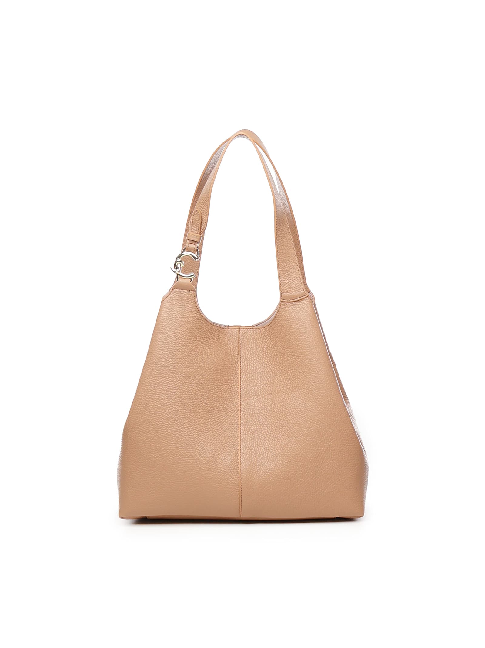 Easy Hobo Bag In Grained Leather