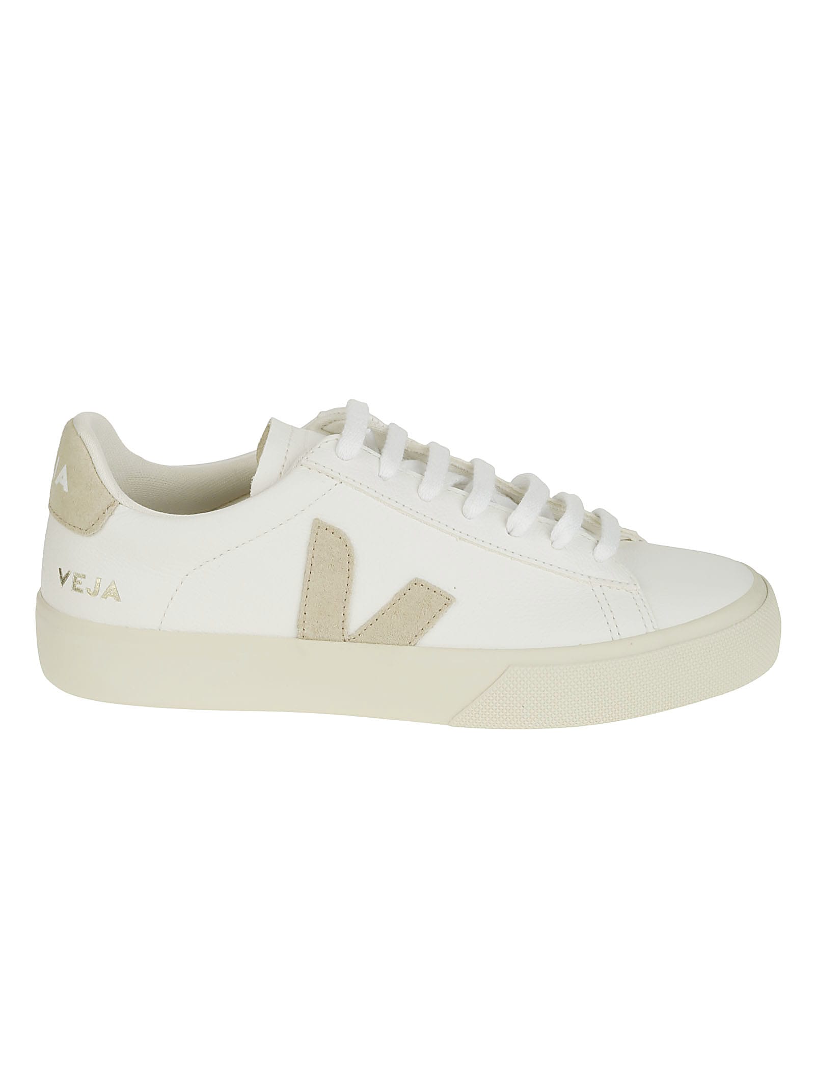 Veja Campo Chfree Leather In Extra White Almond | ModeSens