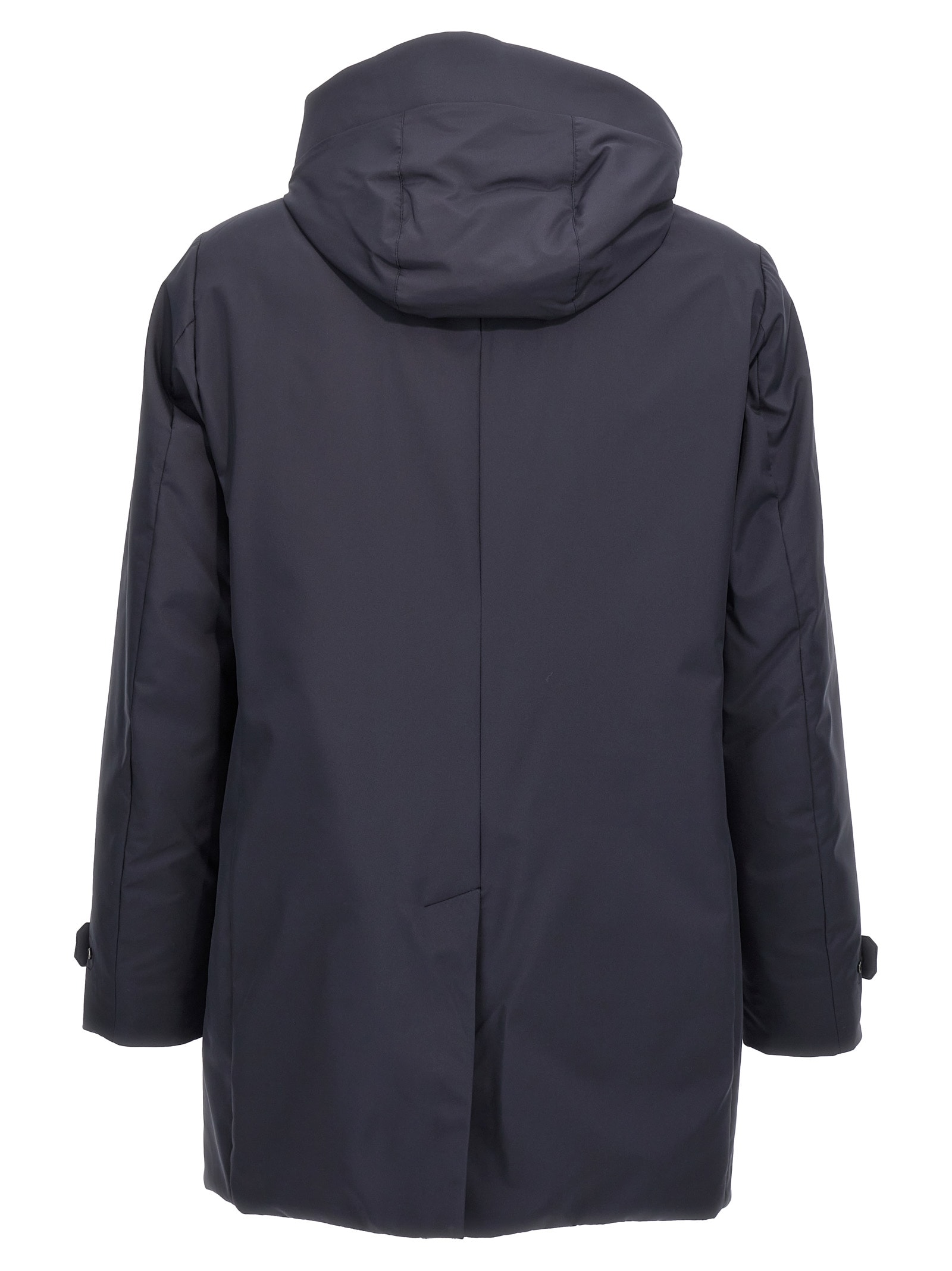 Shop Moorer Vido-skt Jacket In Blue