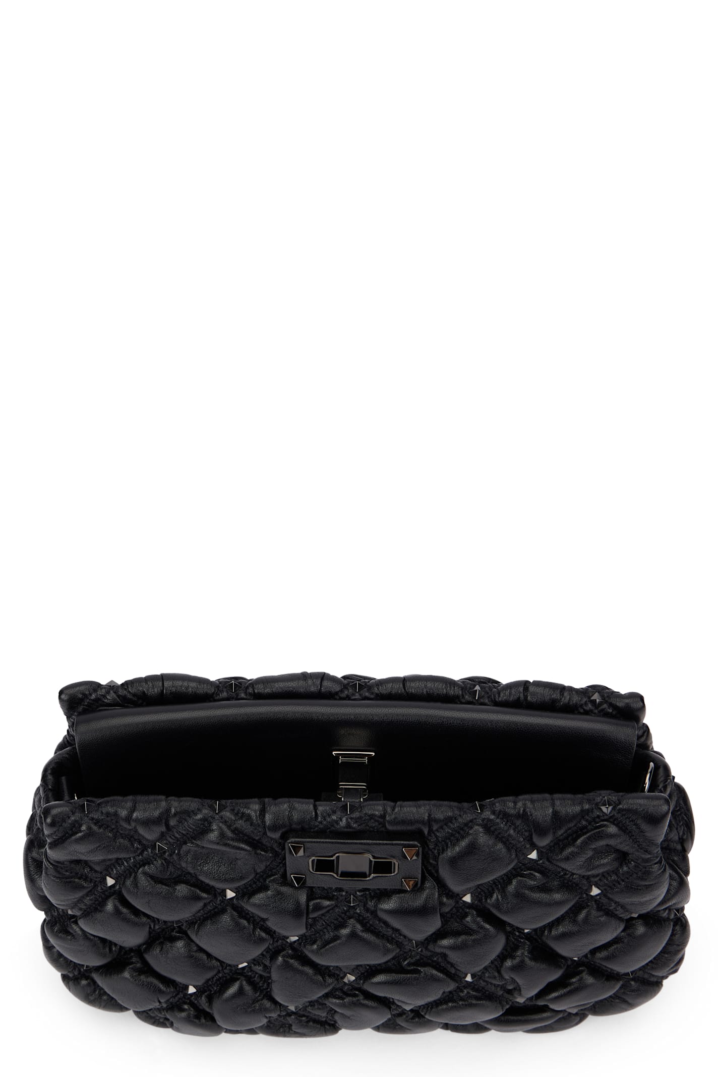 Valentino Elegant Versatile Black Crossbody Bag In Black