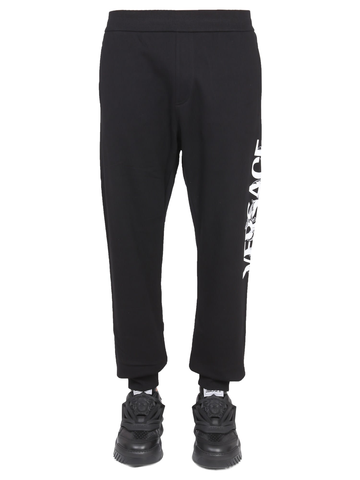 Versace Jogging Pants With Logo