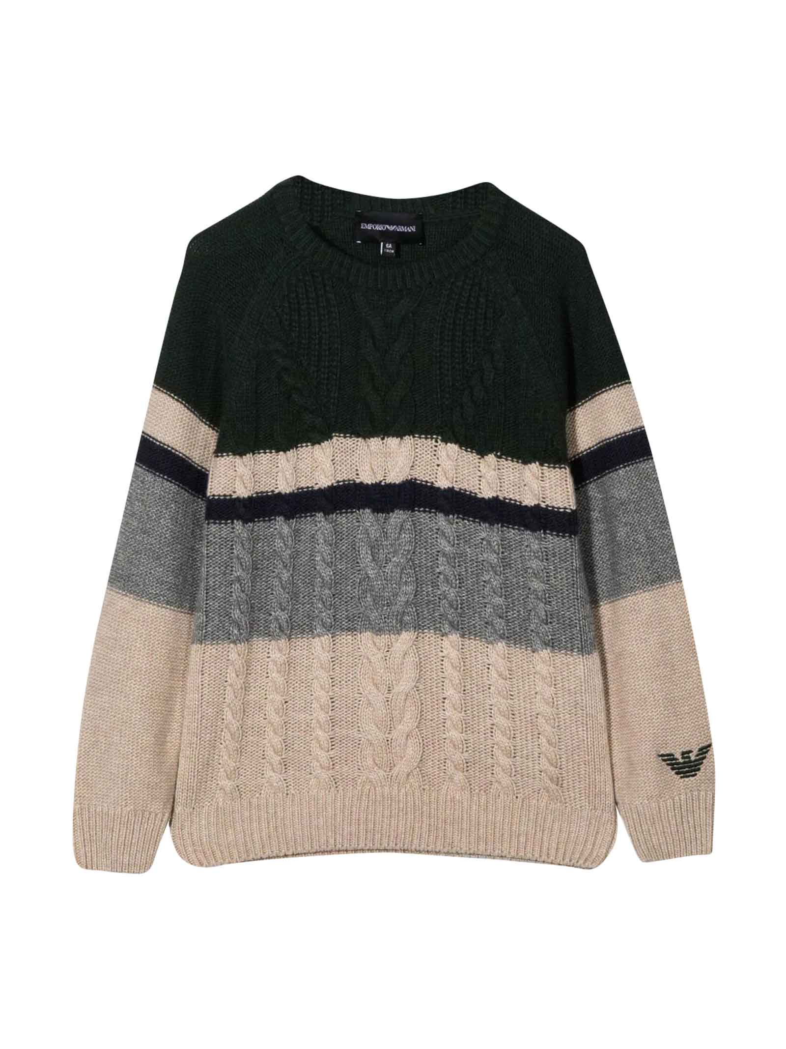 Emporio Armani Multicolor Sweater Unisex