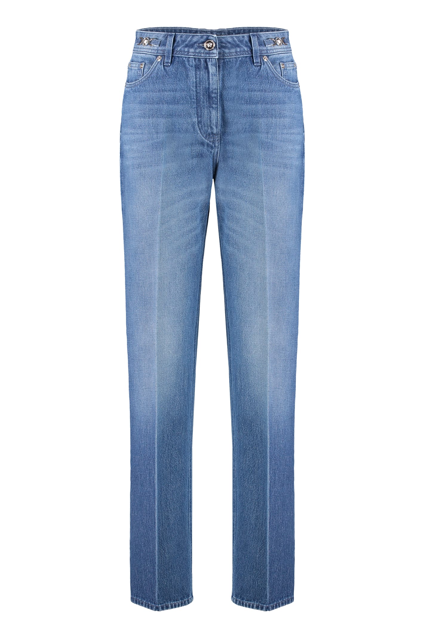 Versace Boyfriend Jeans In Denim