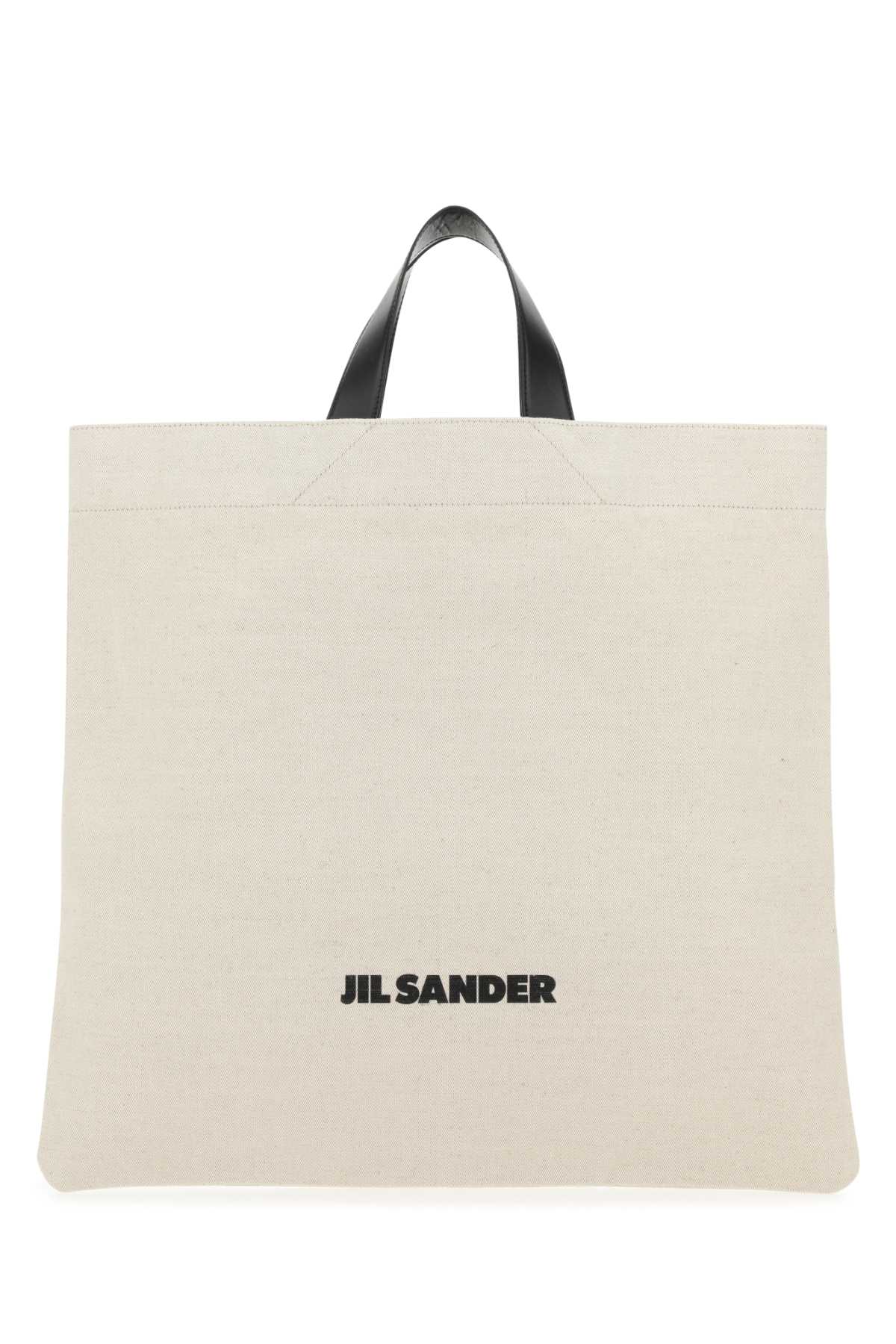 Sand Canvas Shopping Bag
