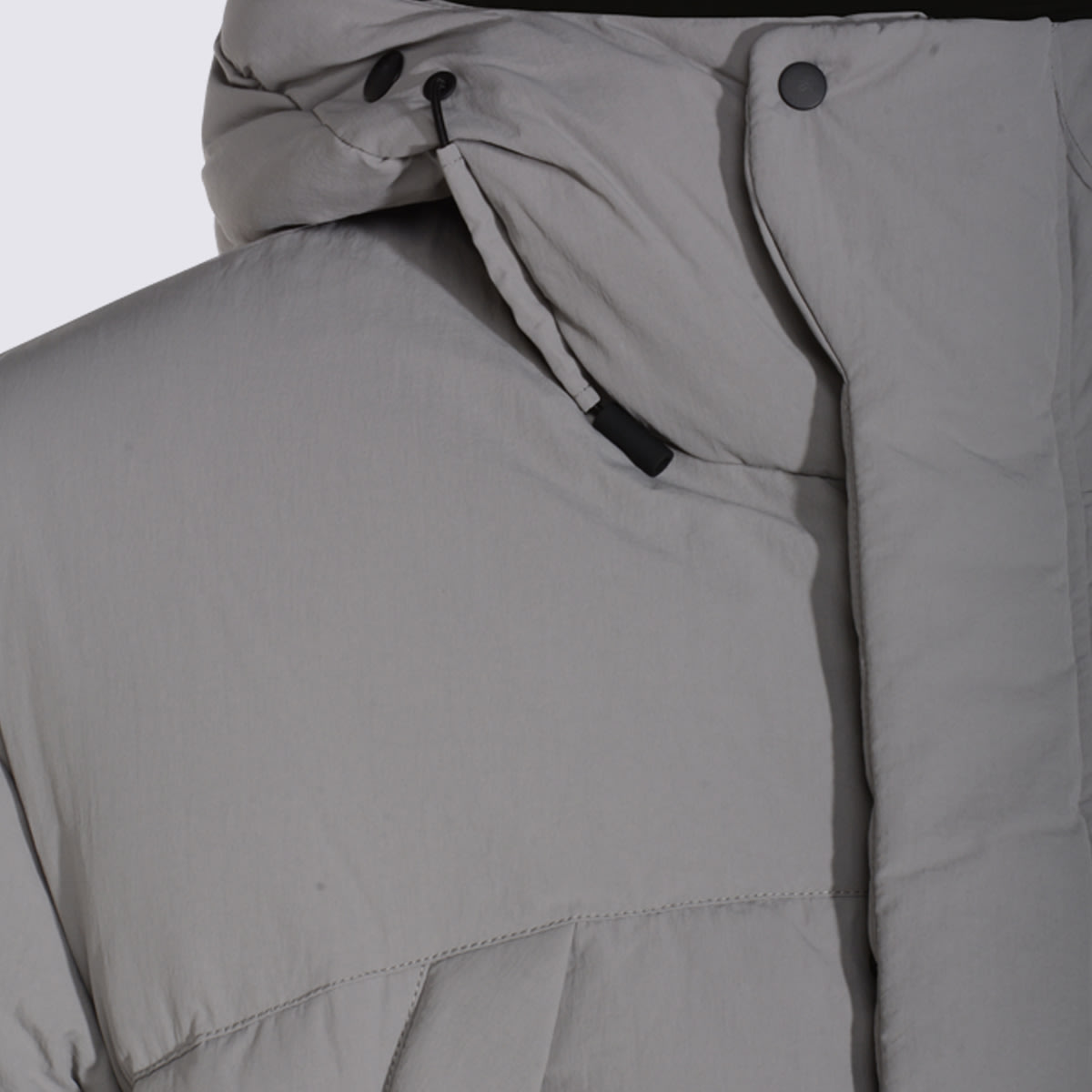 Jg1 Grey Down Jacket In Gray