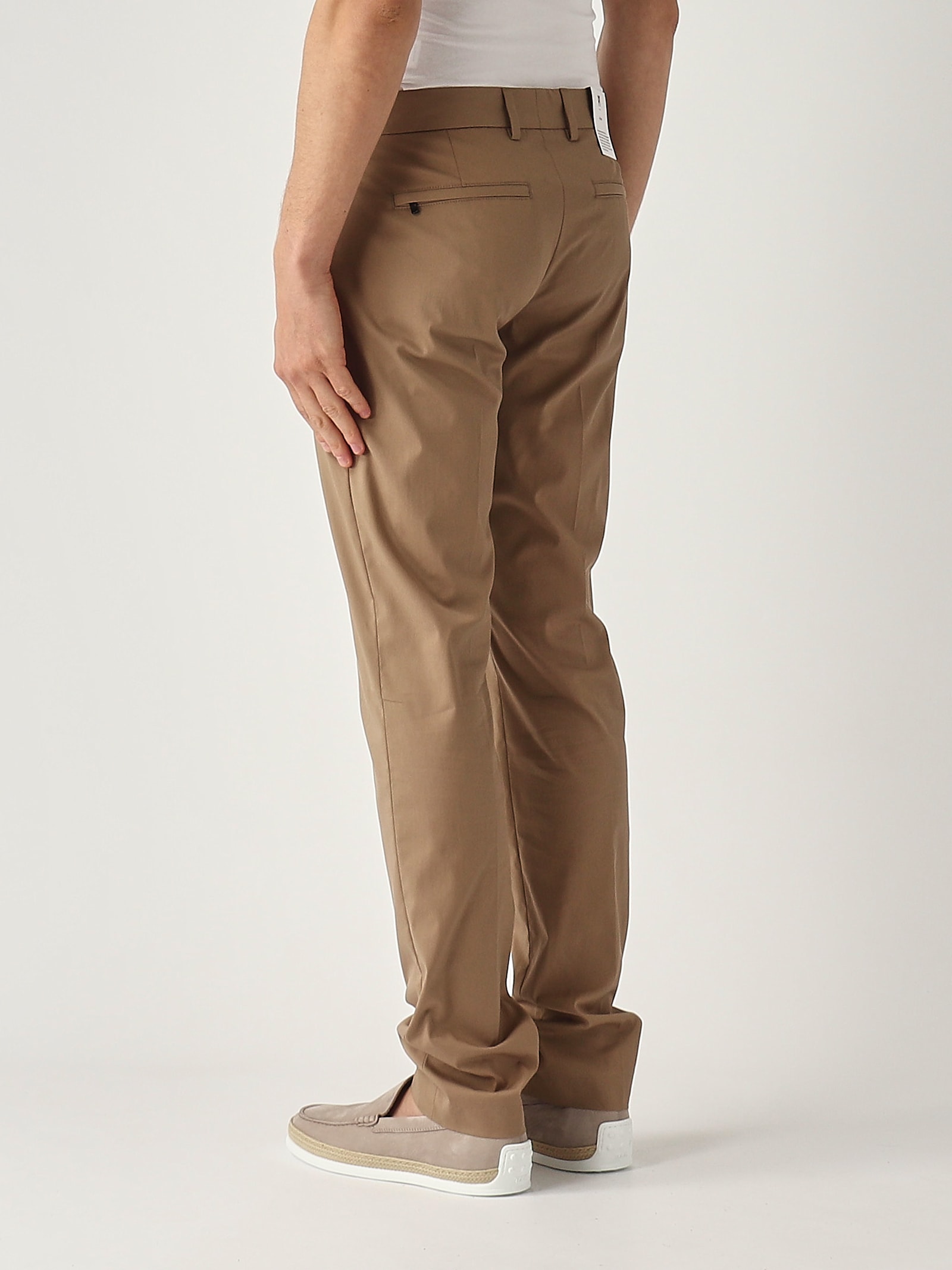 Pt Torino Epsilon Trousers In Cammello