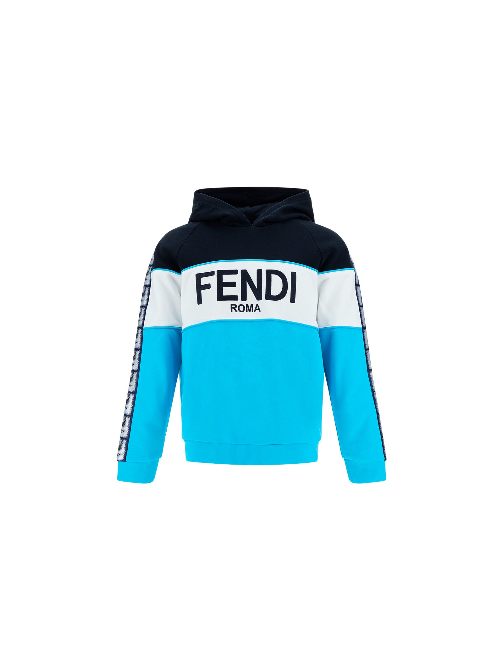 Blue on sale fendi hoodie