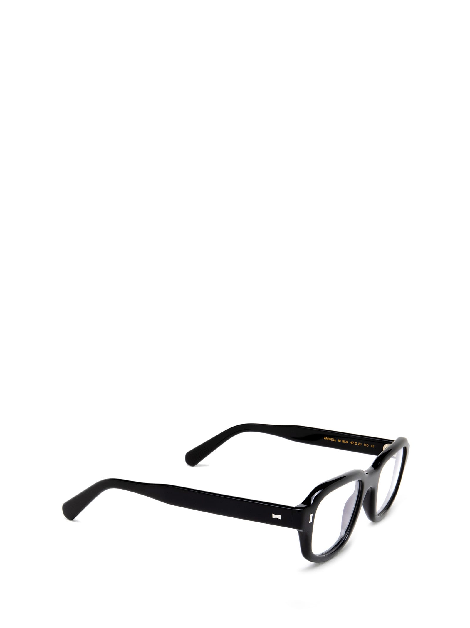 Shop Cubitts Amwell Black Glasses