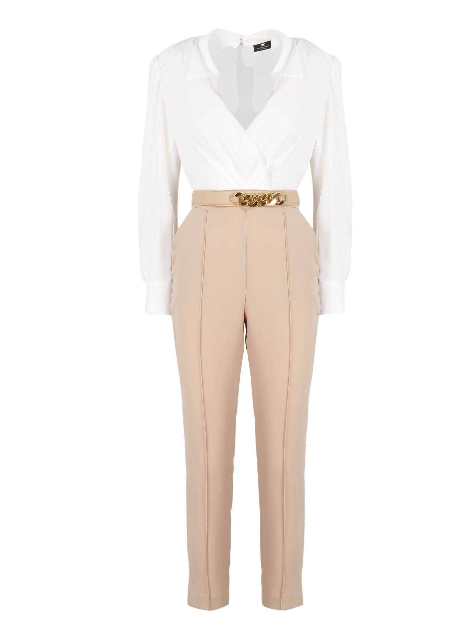 Elisabetta Franchi Bicolor Combined Suit