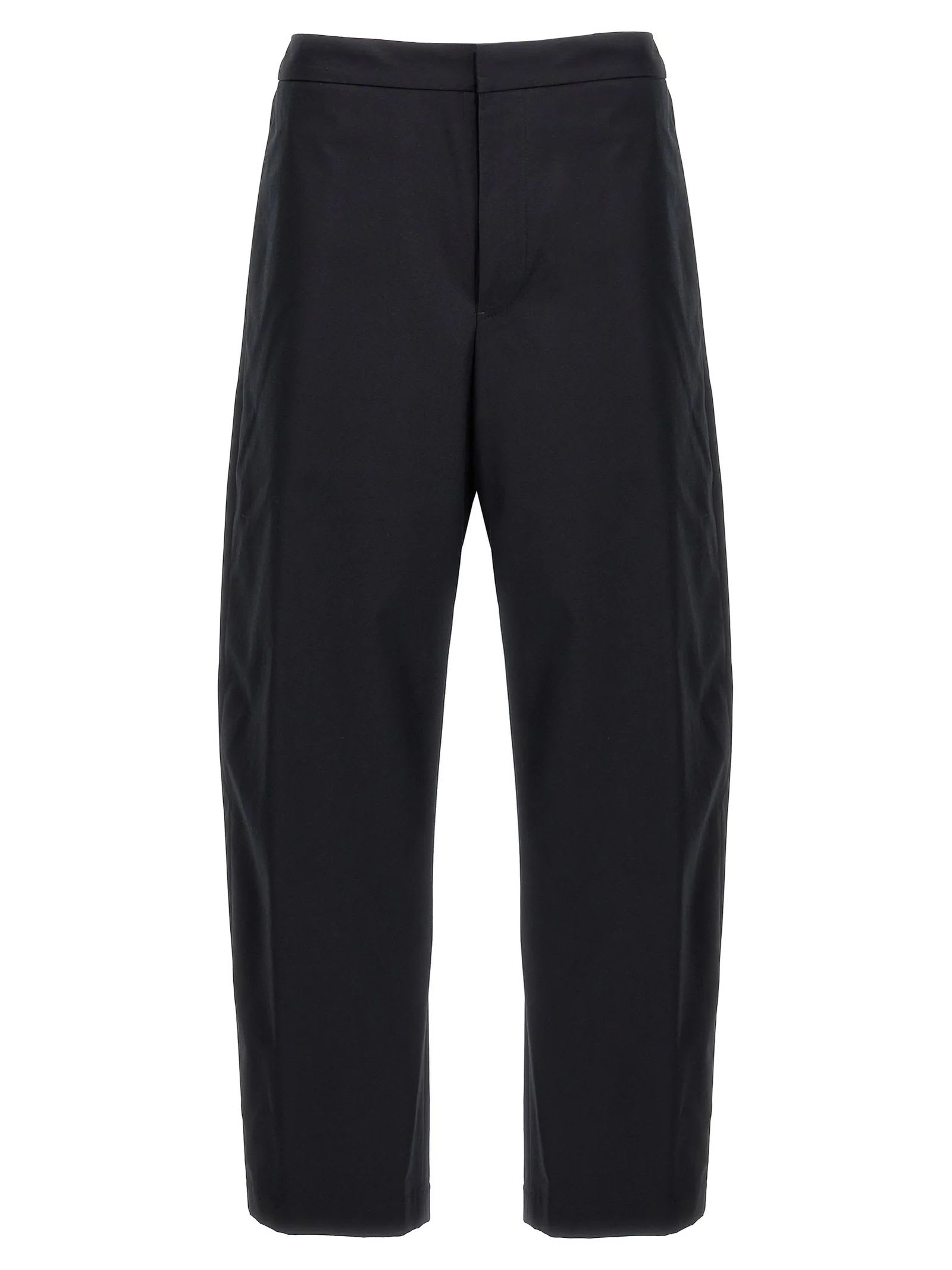 Jil Sander Straight-leg Tailored Pants In Black