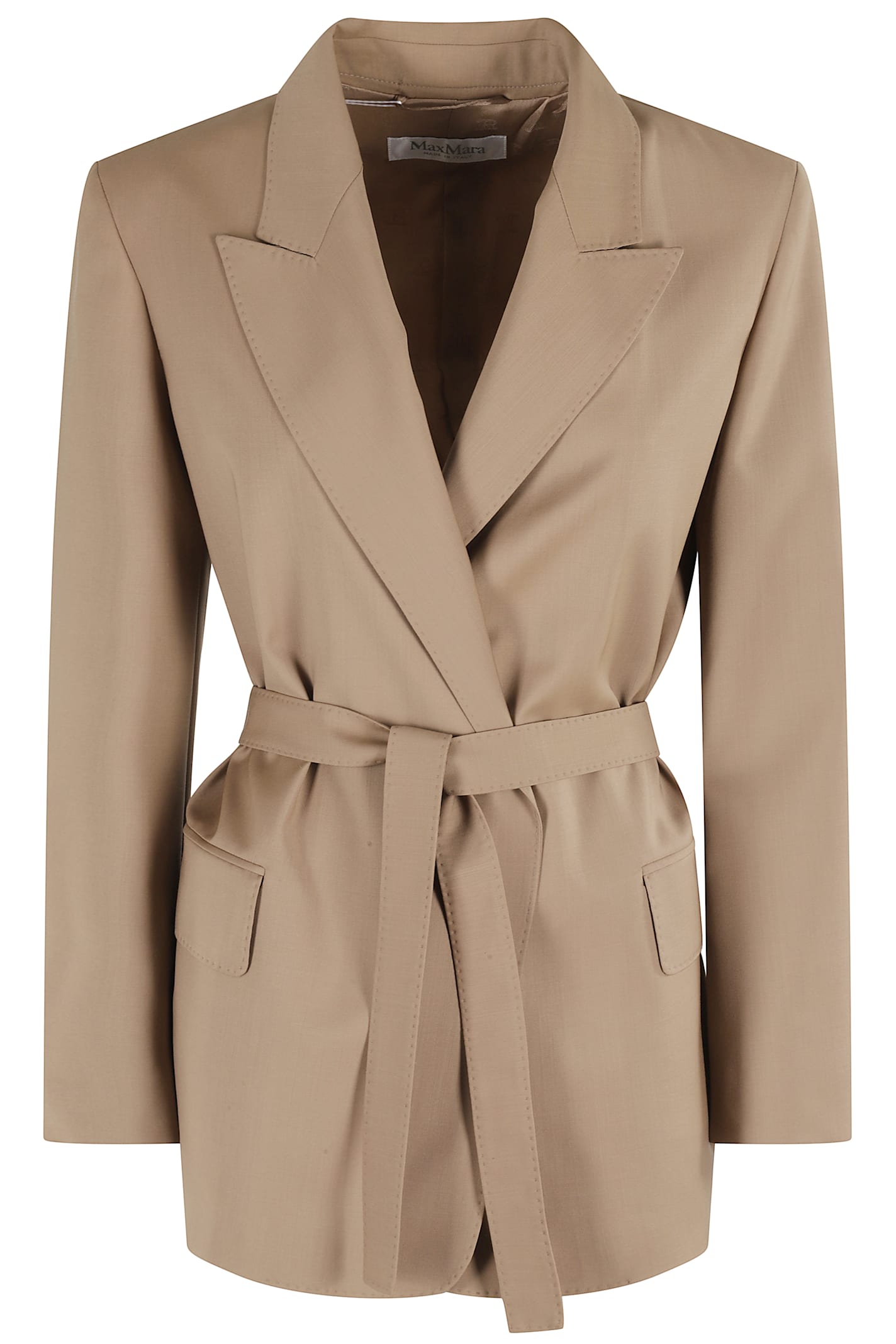 Max Mara Talento Blazer In Brown