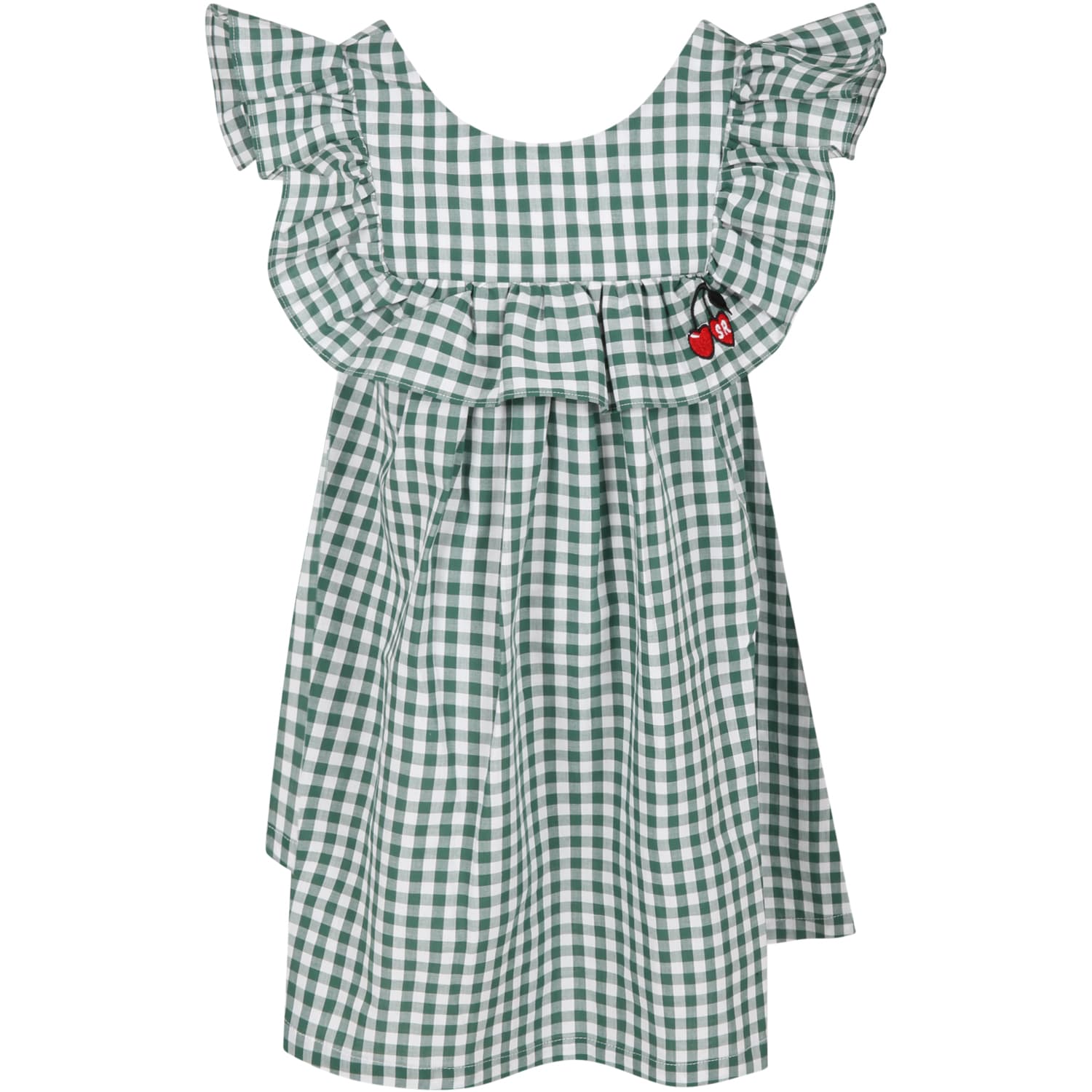 Rykiel Enfant Multicolor Dress For Girl With Logo