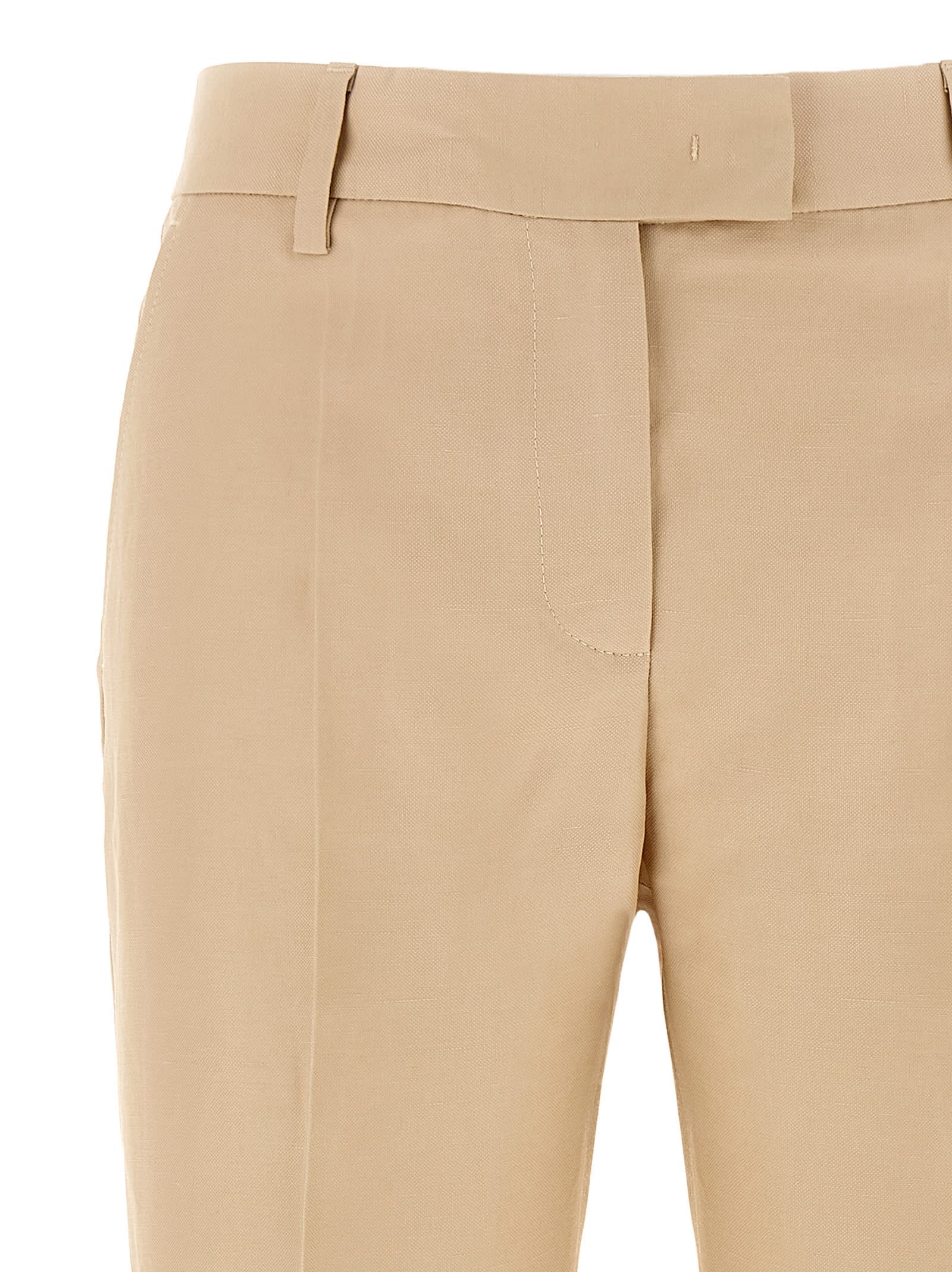 Alberto Biani Tailored Trousers With Button Detail And Pockets