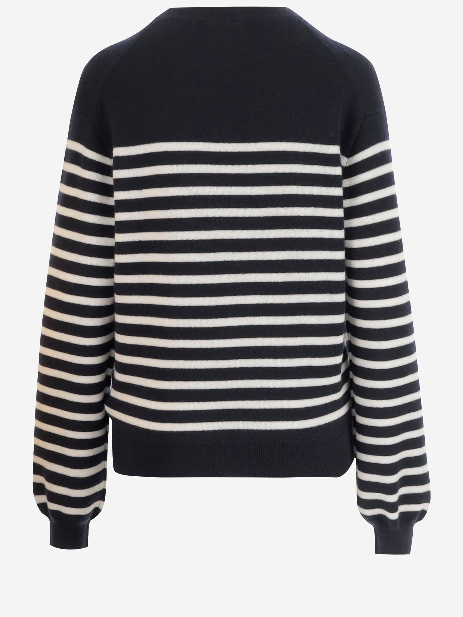 KHAITE PURPLE STRETCH CASHMERE SWEATER