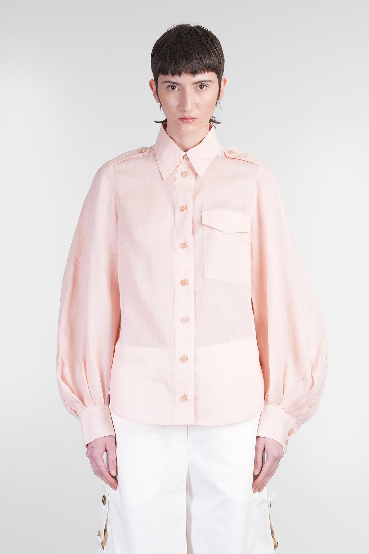 Zimmermann Illuminate Utility Shirt Clothing