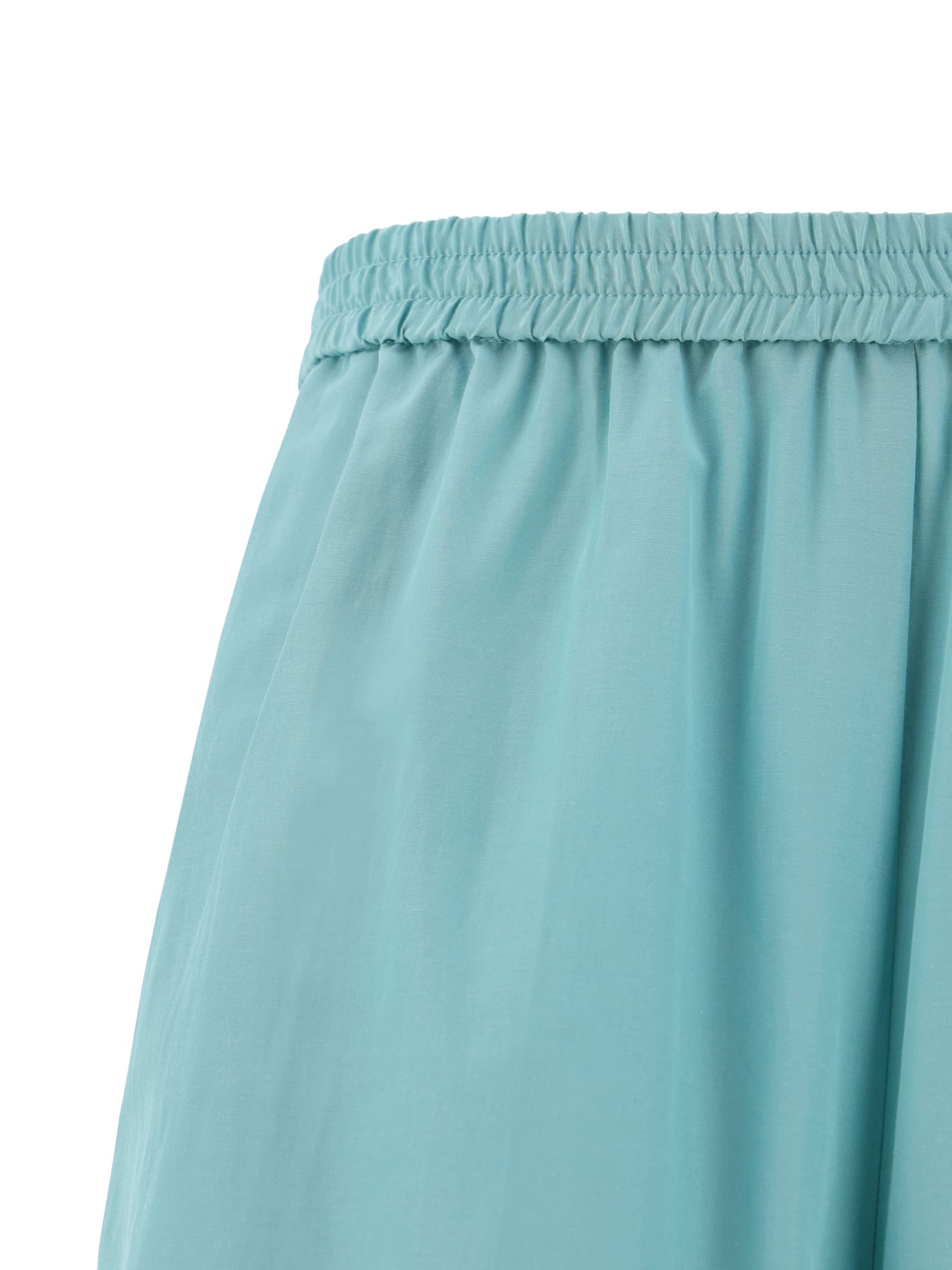 Shop Forte Forte Pants In Clear Blue