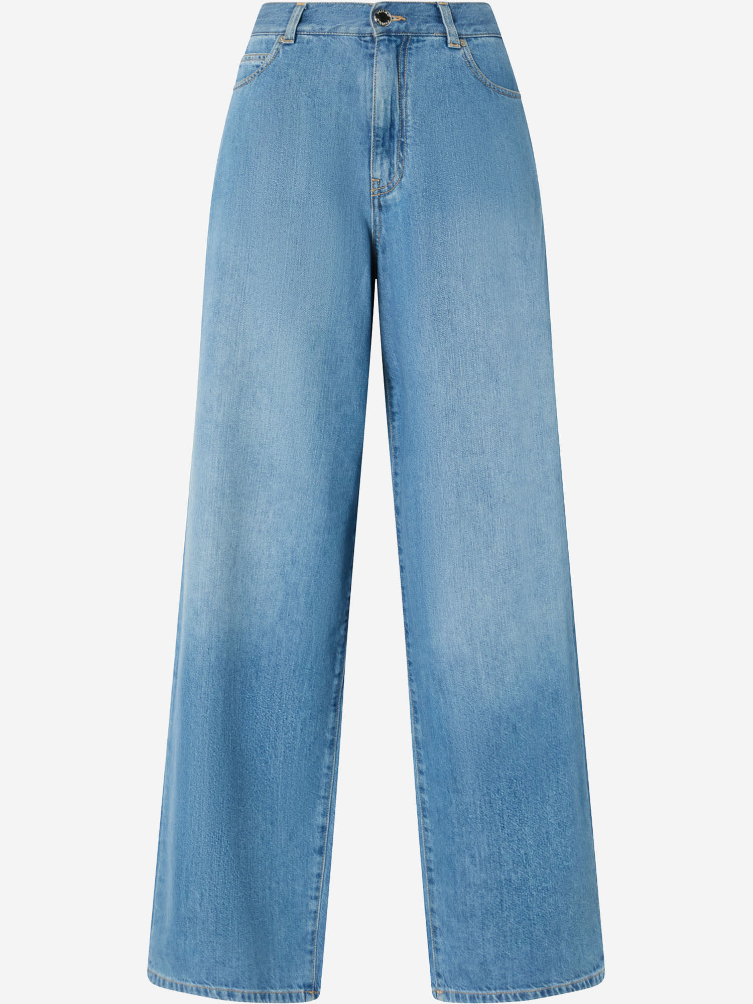 Pinko Jean Palazzo En Denim Moyen Clair
