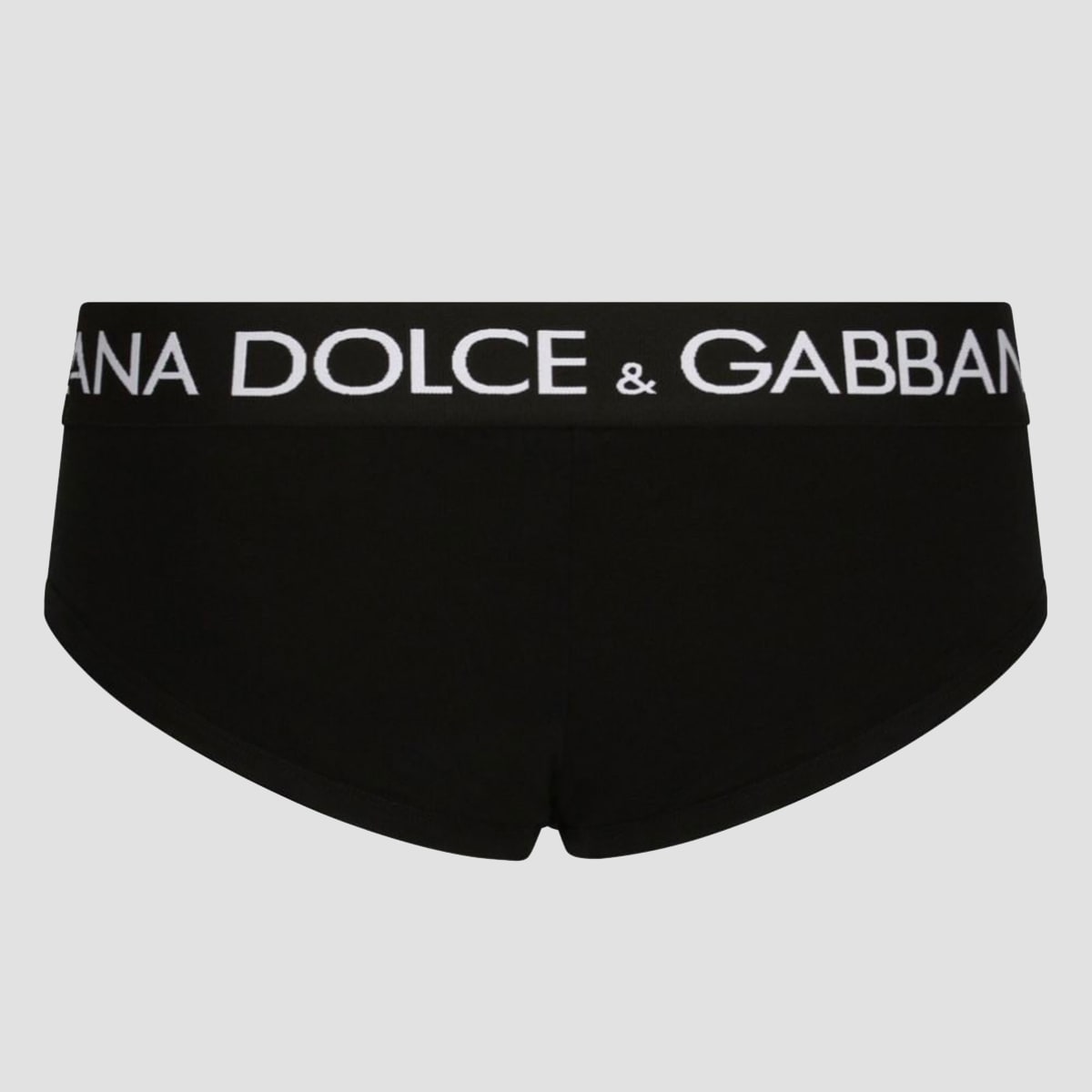 Dolce & Gabbana Black Cotton Briefs