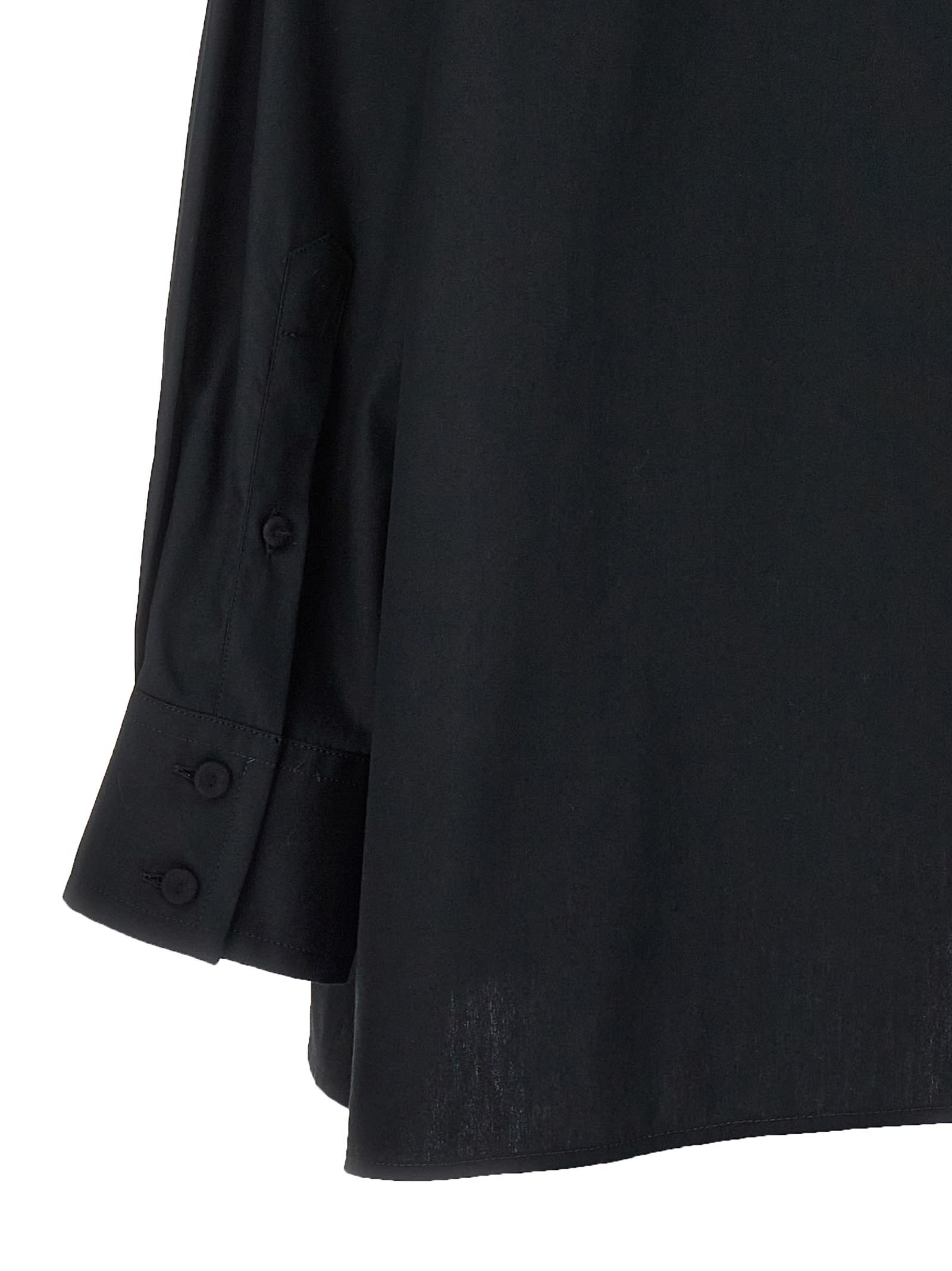 Shop Armarium Leo Pocket Shirt In Black