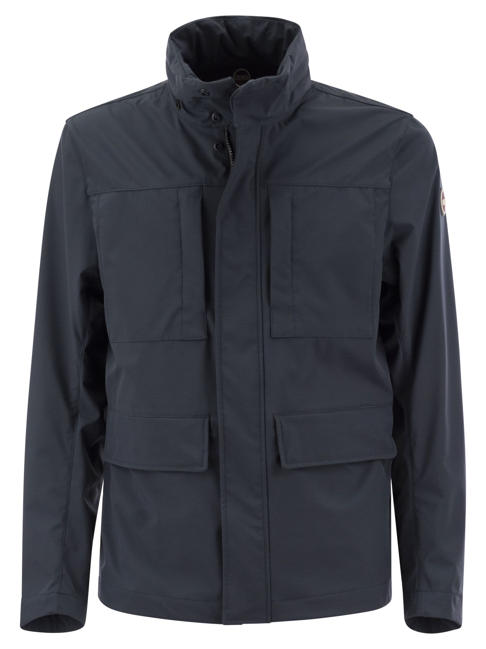 Shop Colmar New Futurity - Saharan Jacket In Technical Fabric In Blue