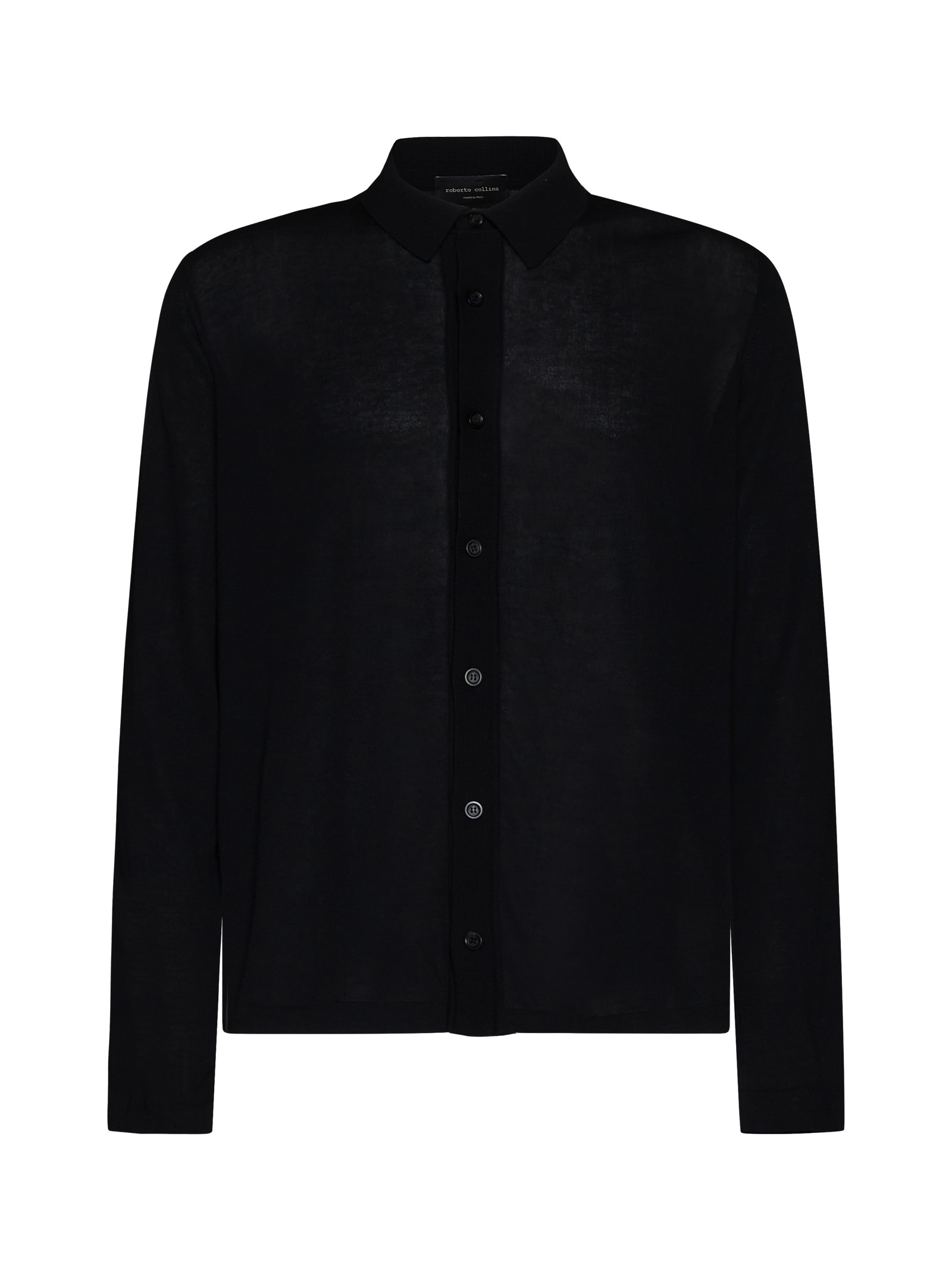 Shop Roberto Collina Shirt In Black