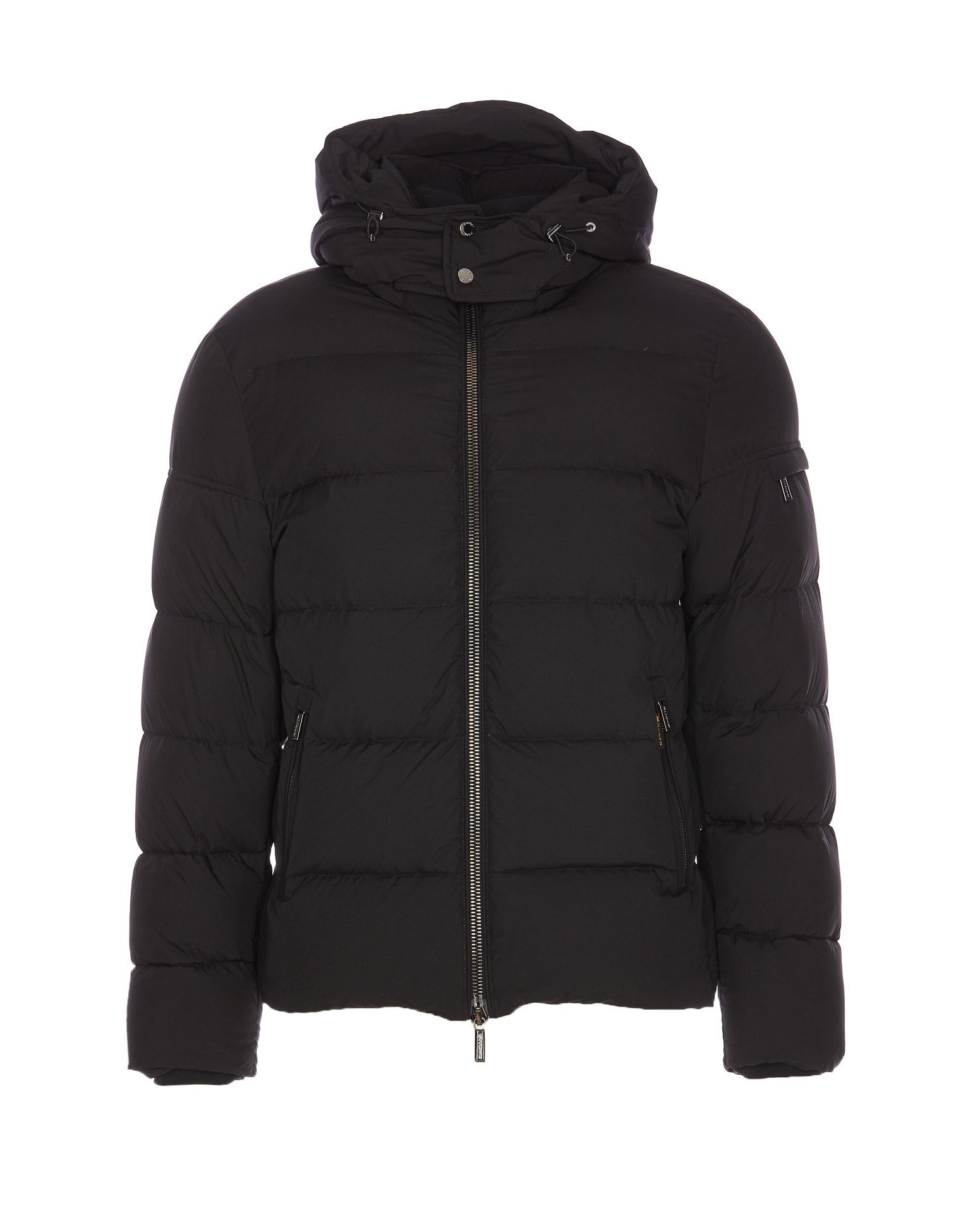 Shop Moorer Brett Down Jacket In Black