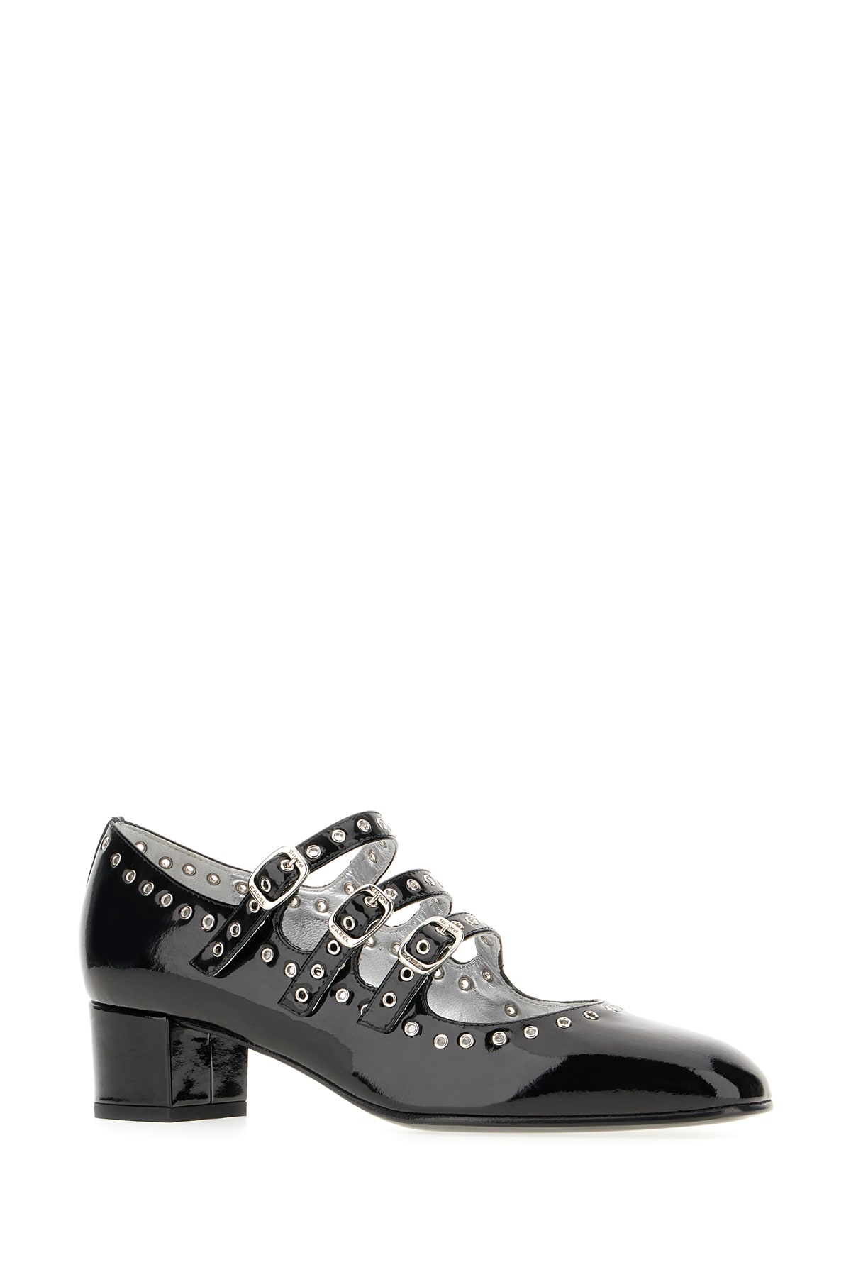 Shop Carel Black Leather Camden Pumps