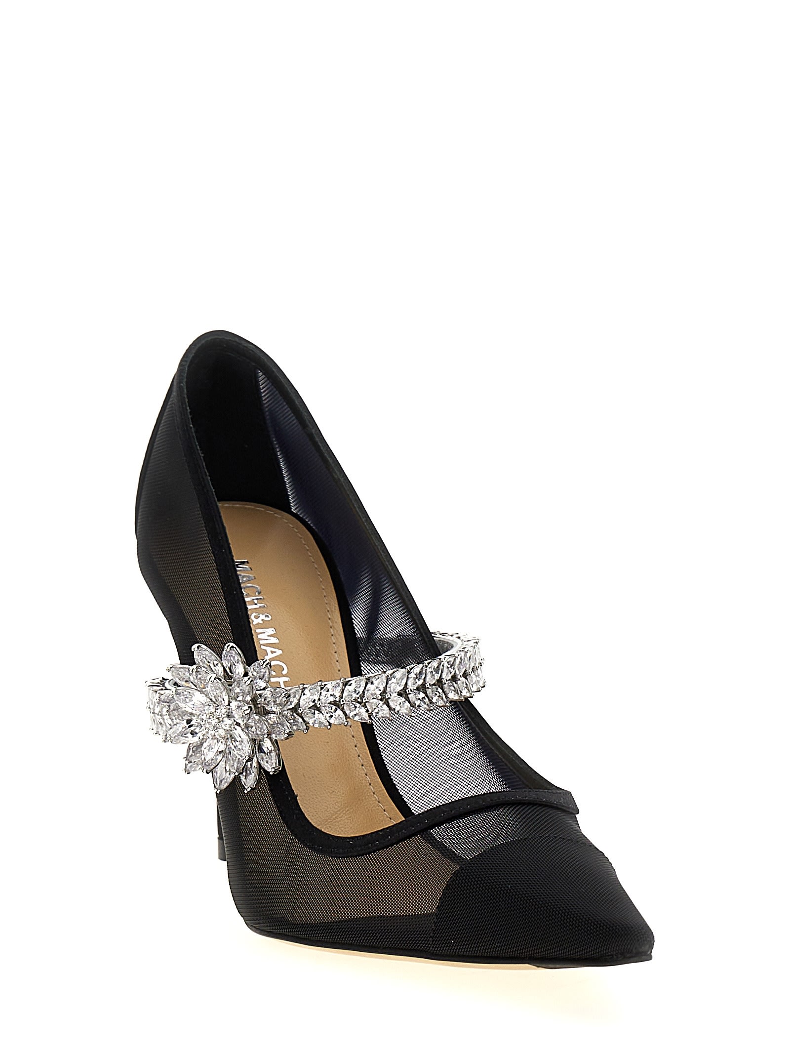 Mach &amp; Mach Lotus Pumps In Black