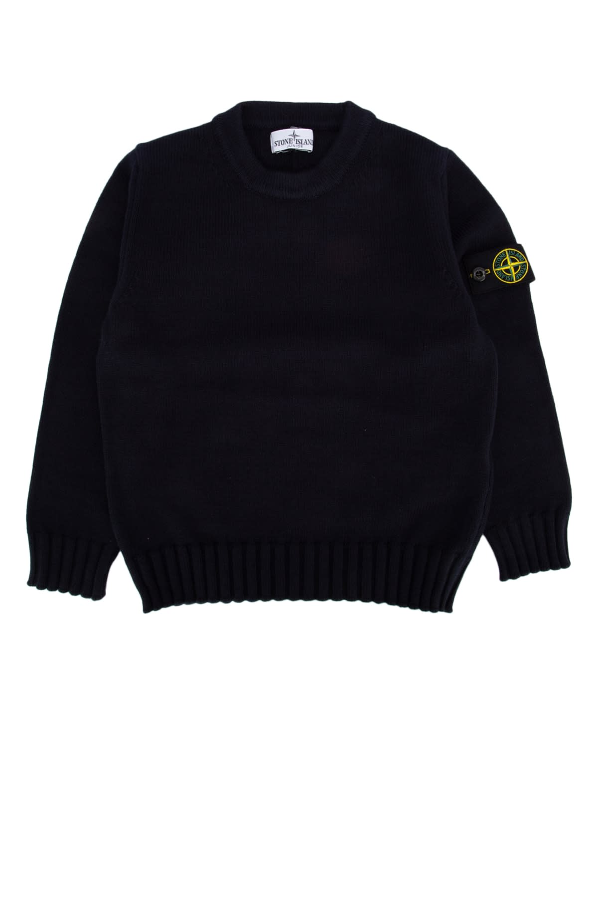 Stone Island Felpa In Navyblue