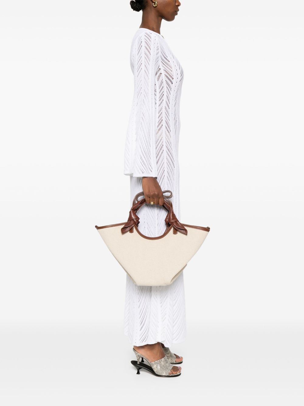 Hereu Women Fonol Small Canvas Tote In Multi