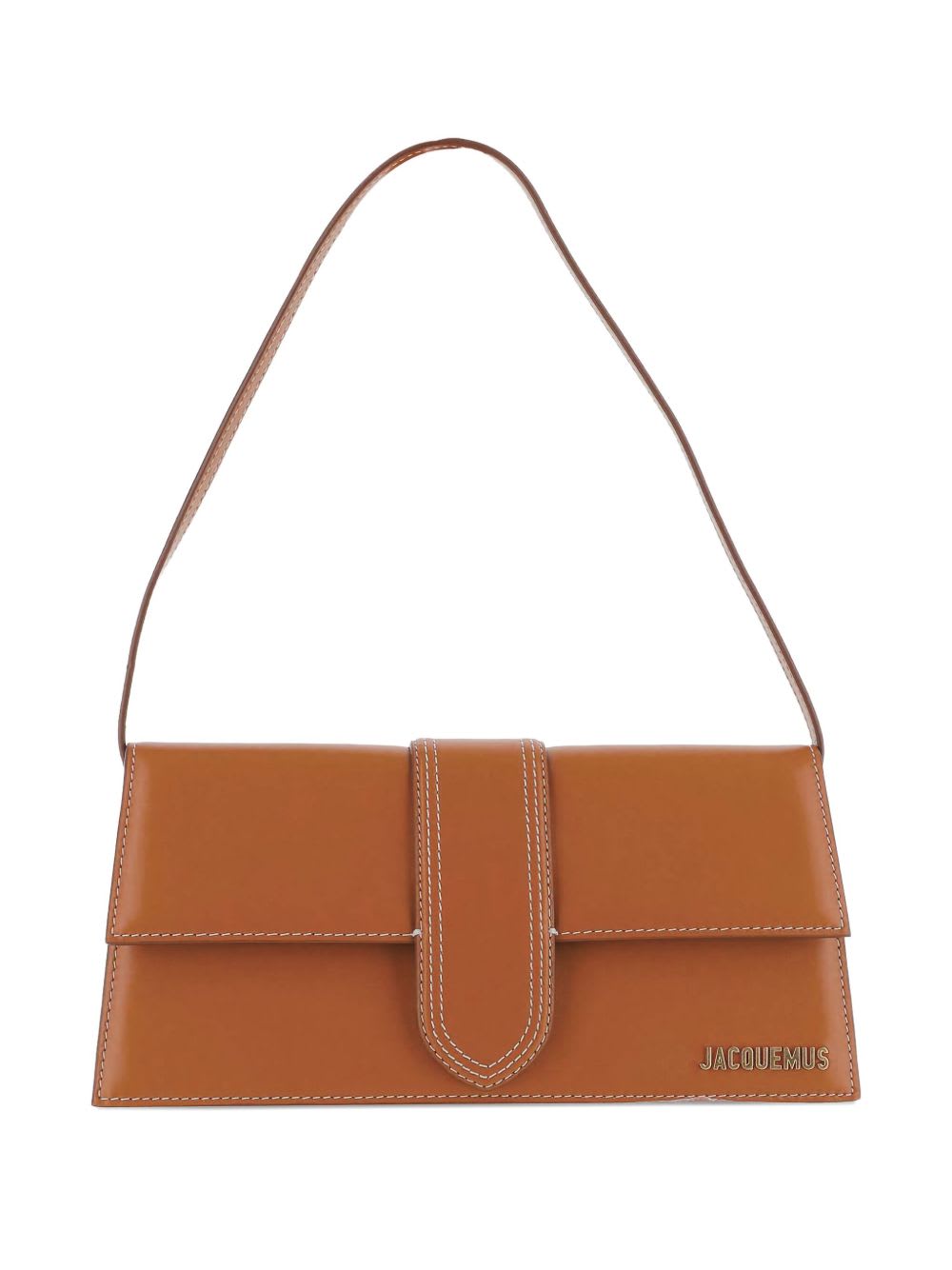 Jacquemus Le Bambino Long Shoulder Bag In Brown