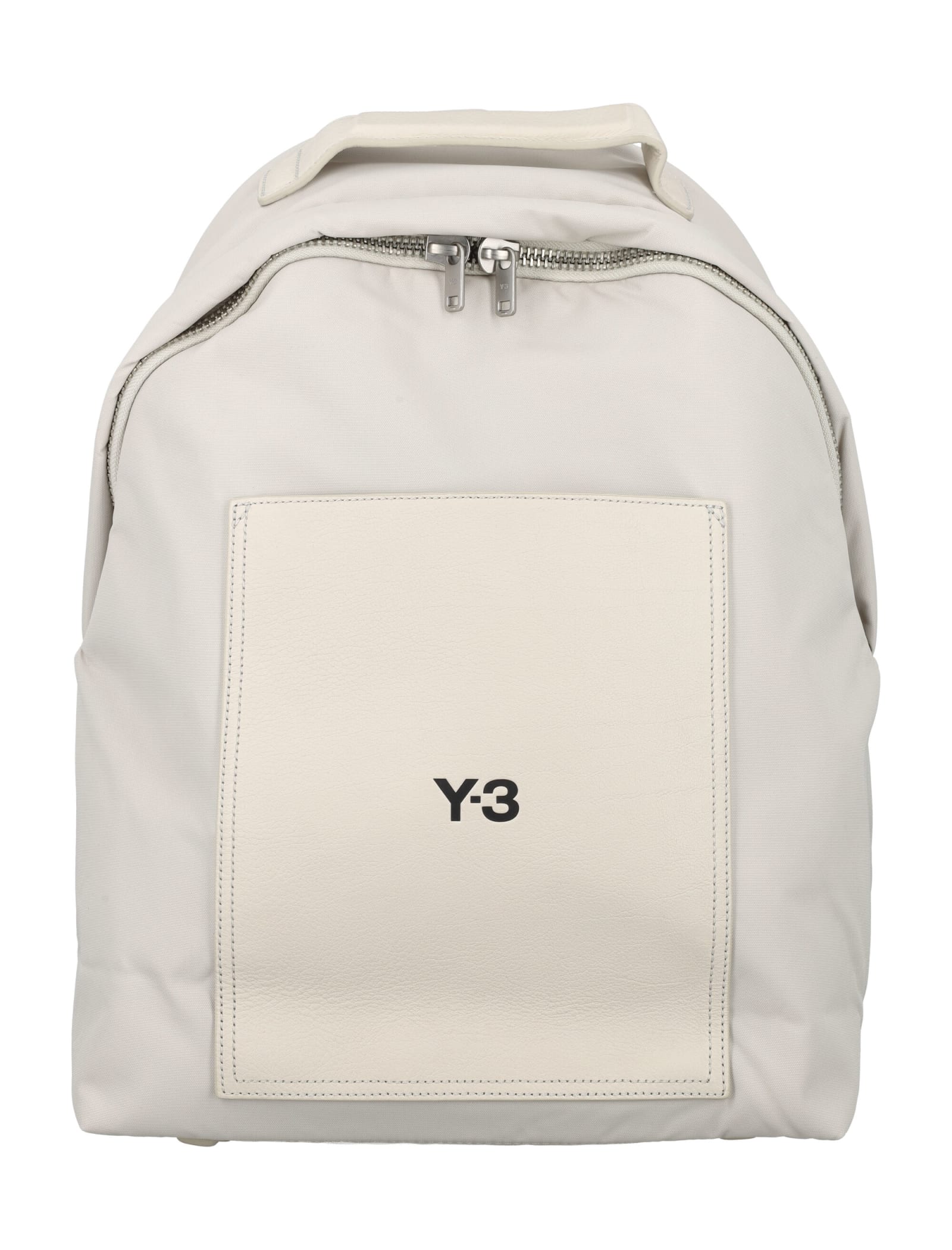 Y-3 Lux Backpack In White