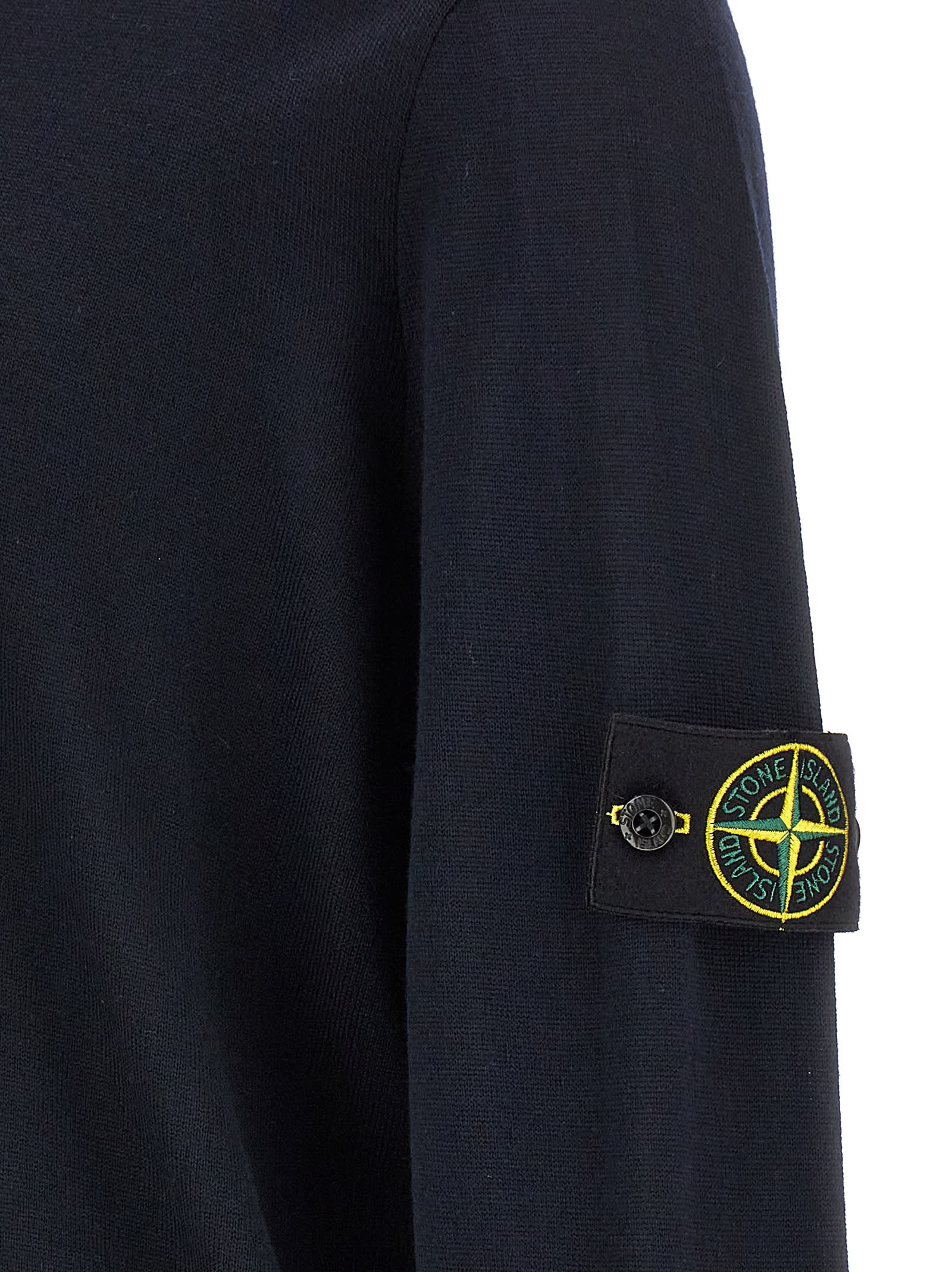 Shop Stone Island Rws Sweater In Blue