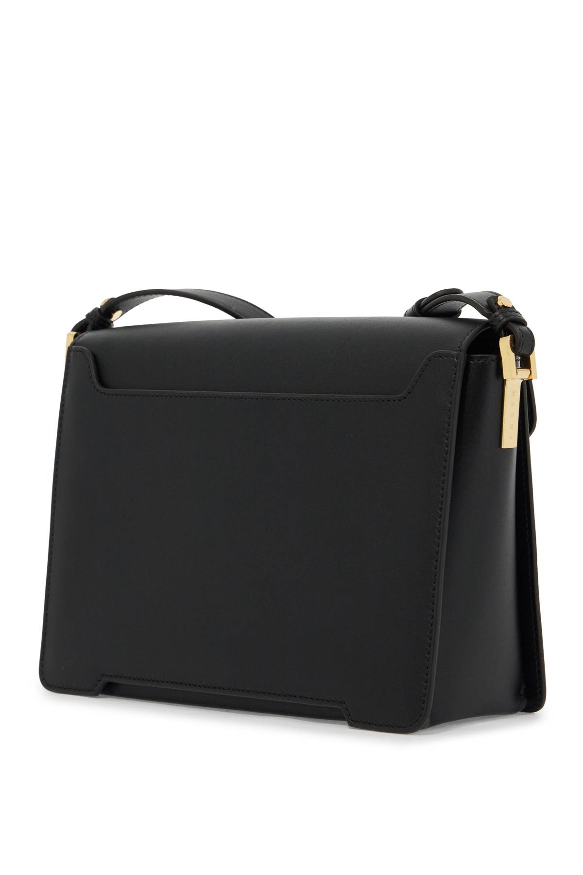 Shop Marni Medium Trunkaroo Shoulder Bag In Black (black)